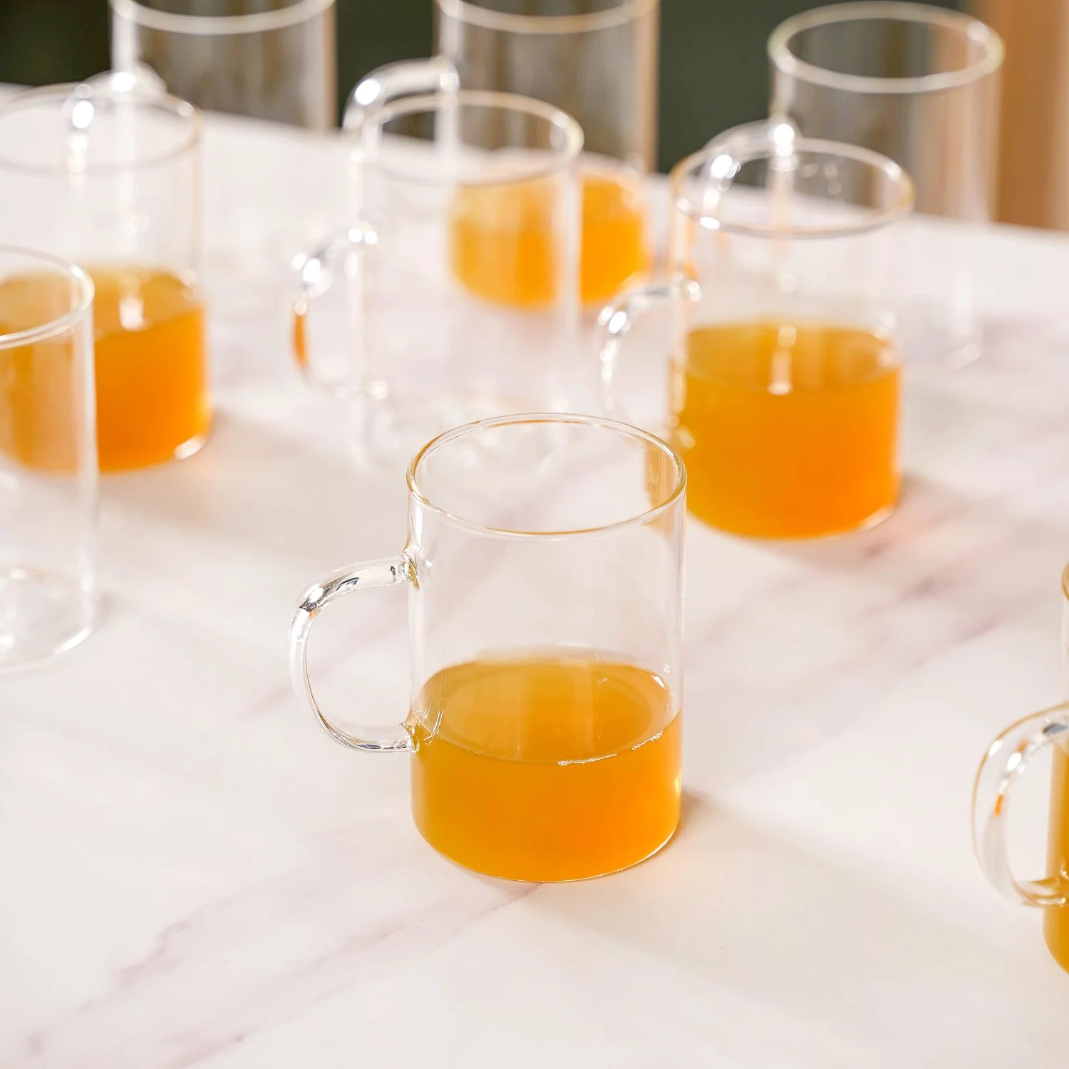 Borosilicate Glass Tea Cup Set Of 12 200ml - Image 6