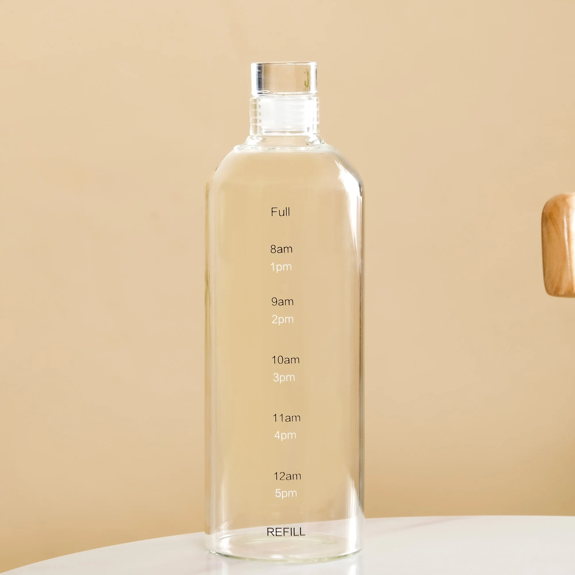Borosilicate Glass Water Bottle 1050ml - Image 7