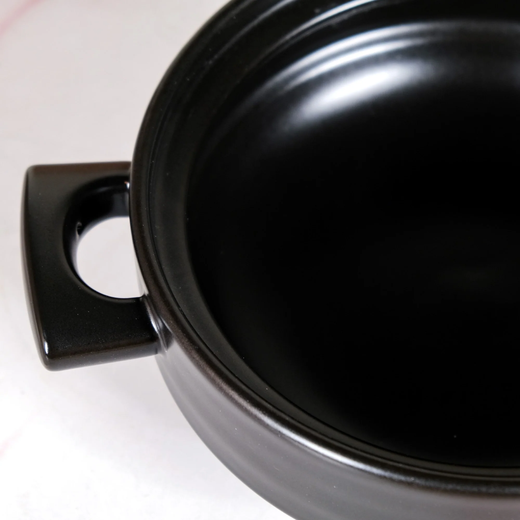 Botanica Ceramic Casserole Cooking Pot Green 2000ml - Image 6