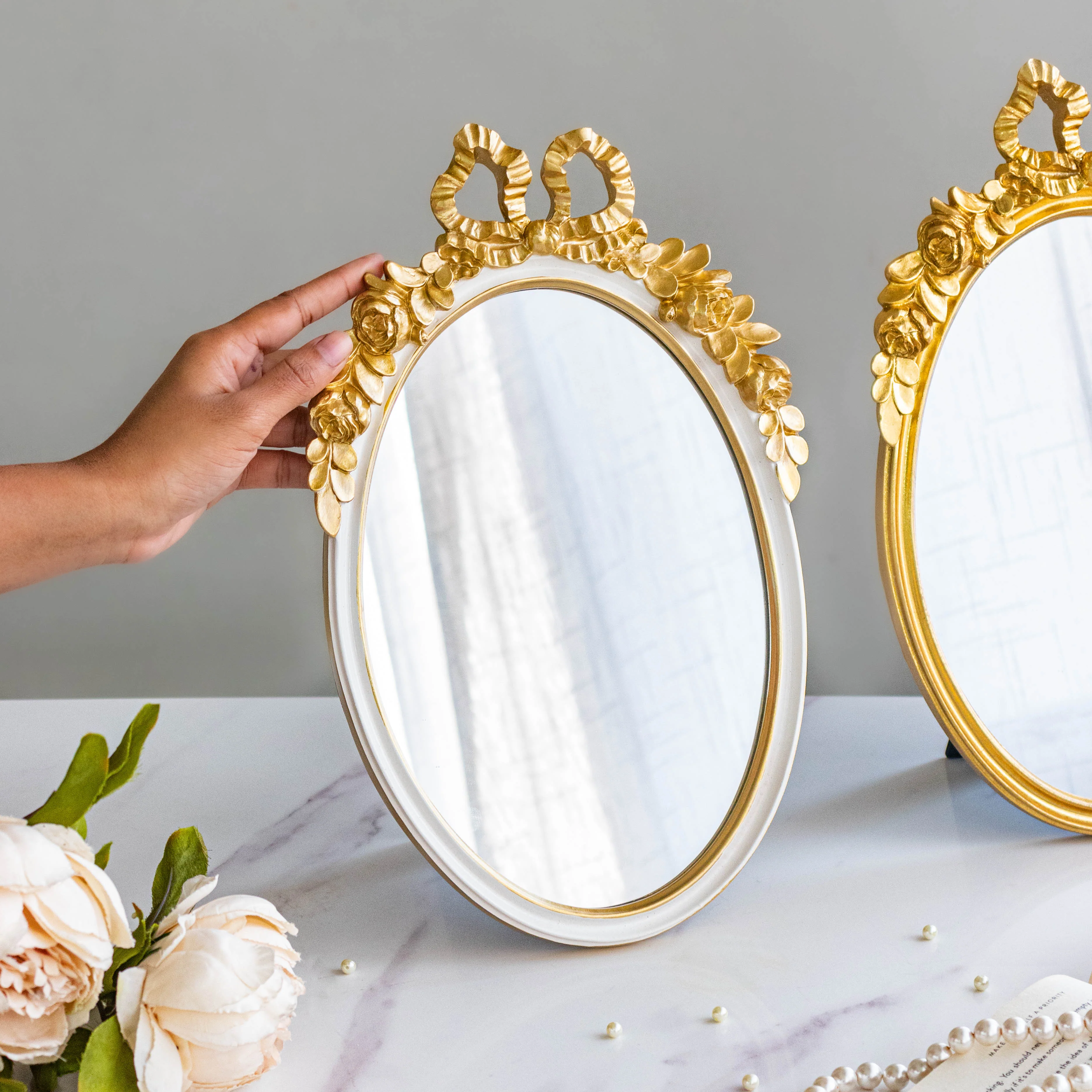 Bow Gold Mirror - Image 2