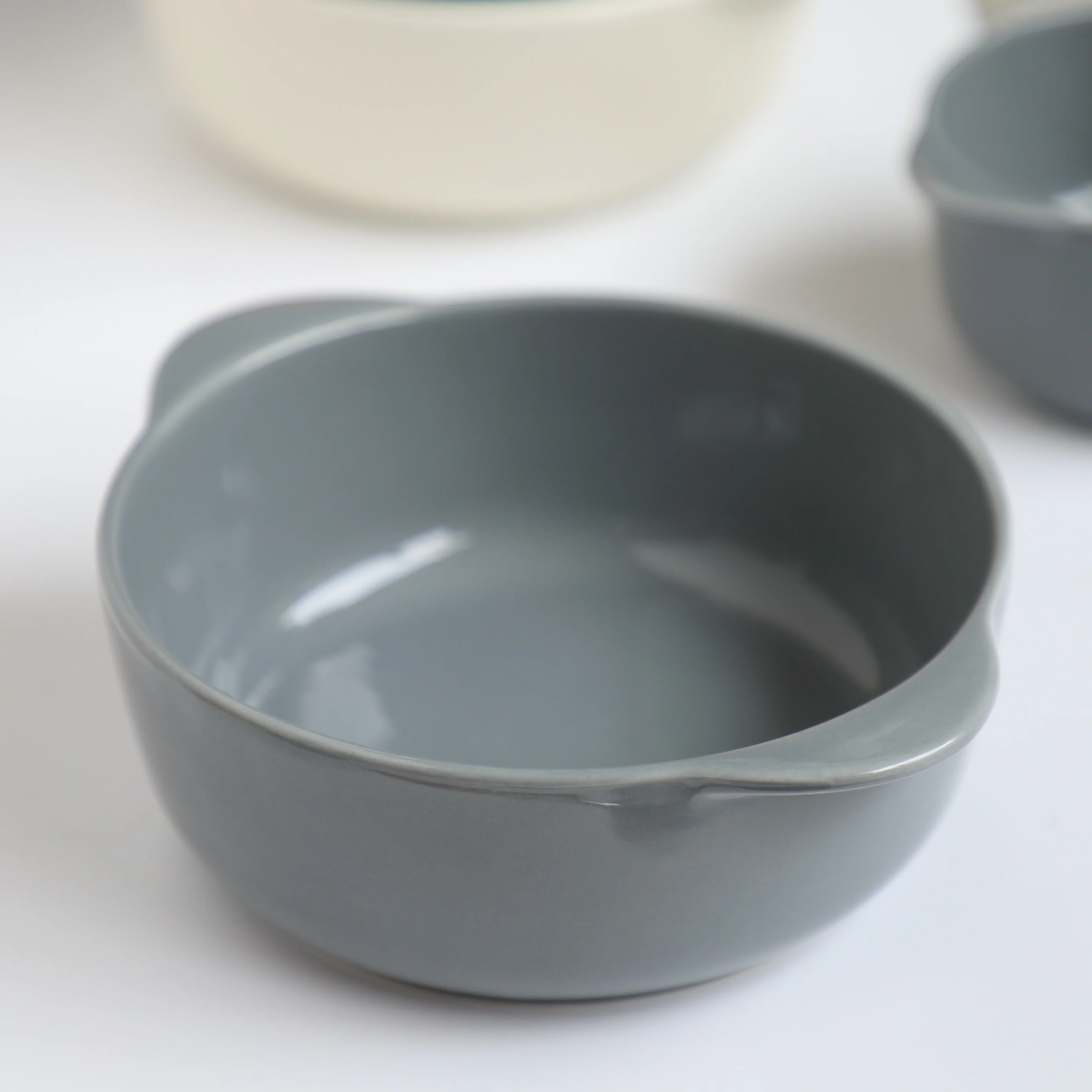 Bowl For Baking Grey Large 650ml