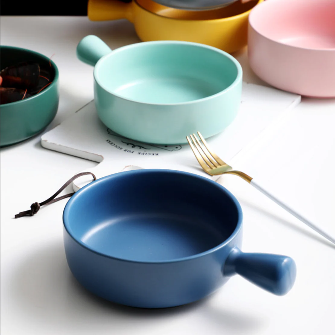 Bowl with Handle - Image 20