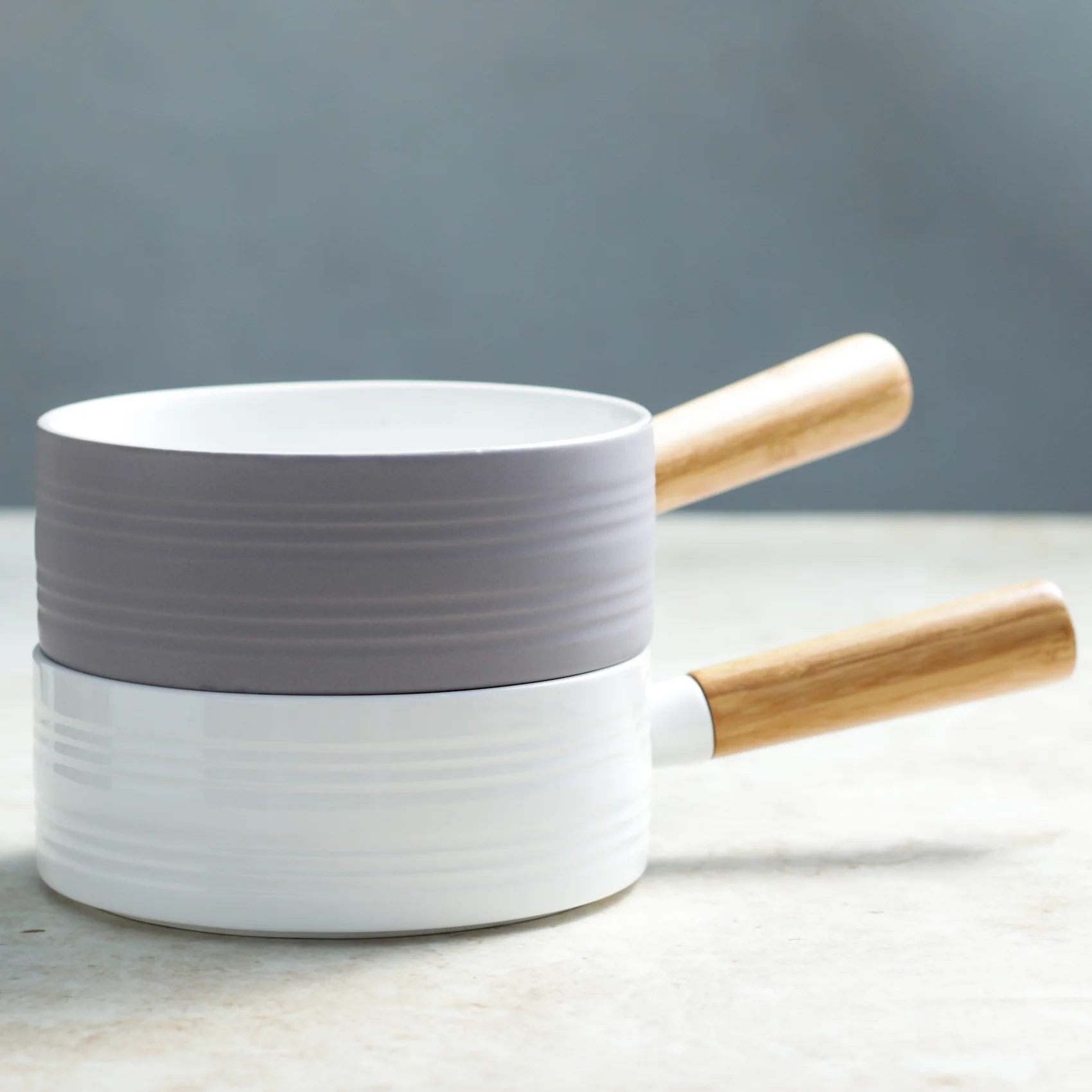 MAGNIFIQUE bowl with bamboo handle - lavender - Image 11