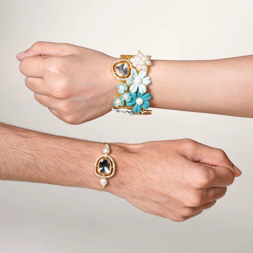 Bracelet Rakhi Gift Set Of 3 - Image 3