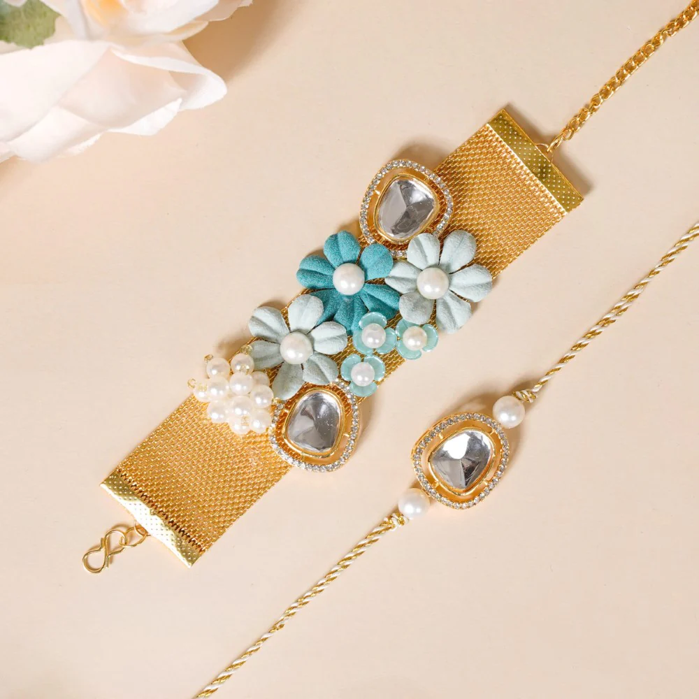 Bracelet Rakhi Gift Set Of 3 - Image 4