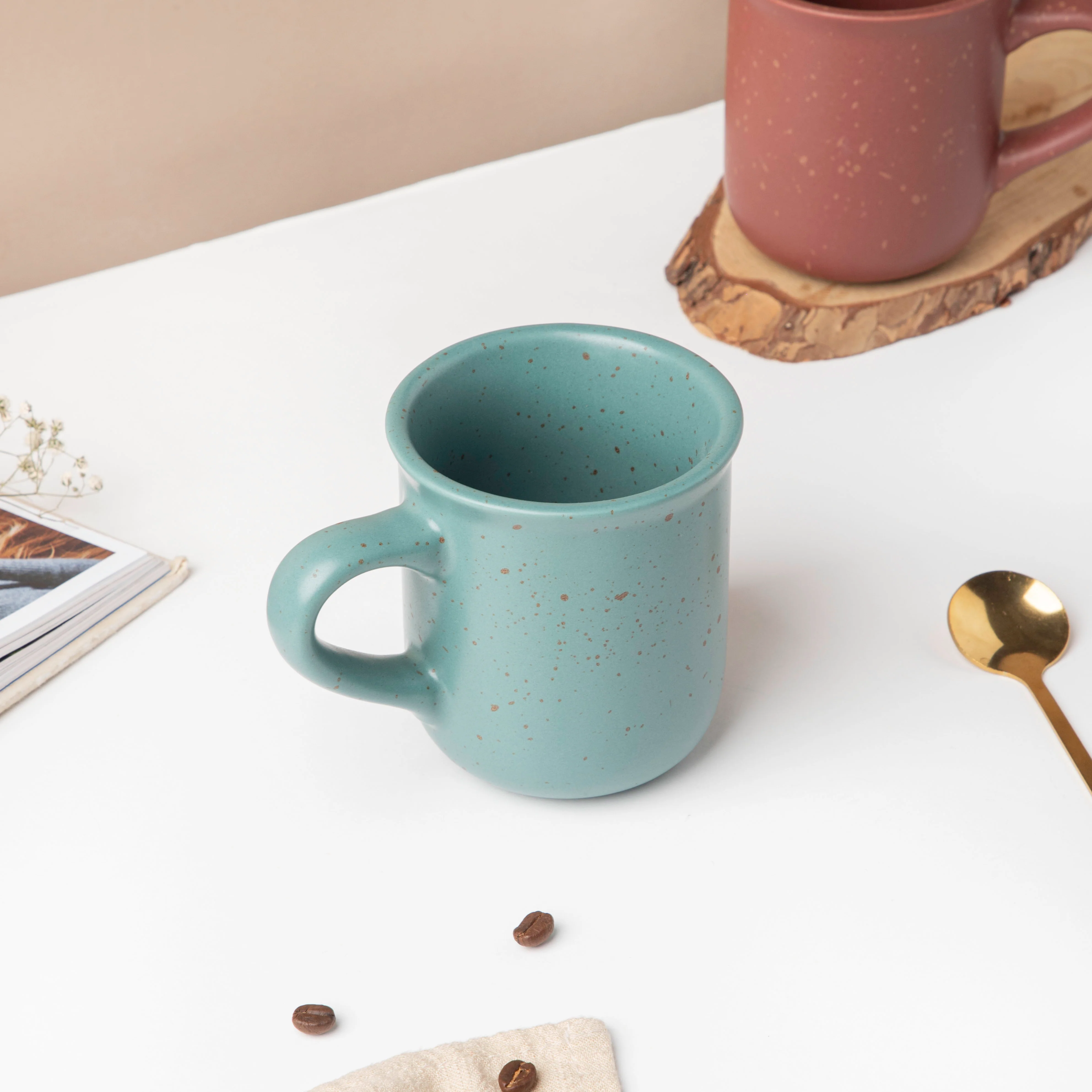 Breathtaking Blue Coffee Mug 250 ml - Image 2