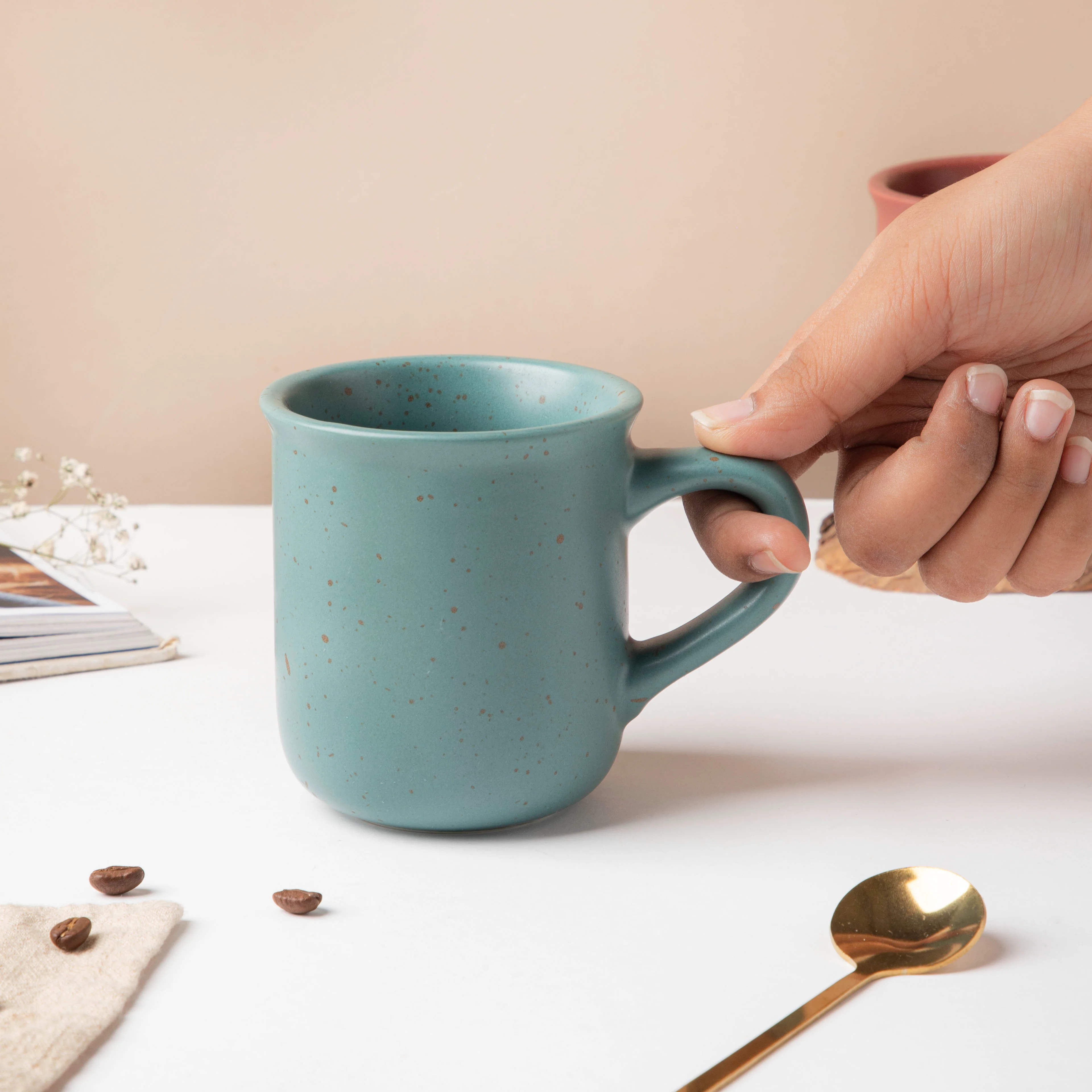 Breathtaking Blue Coffee Mug 250 ml - Image 4