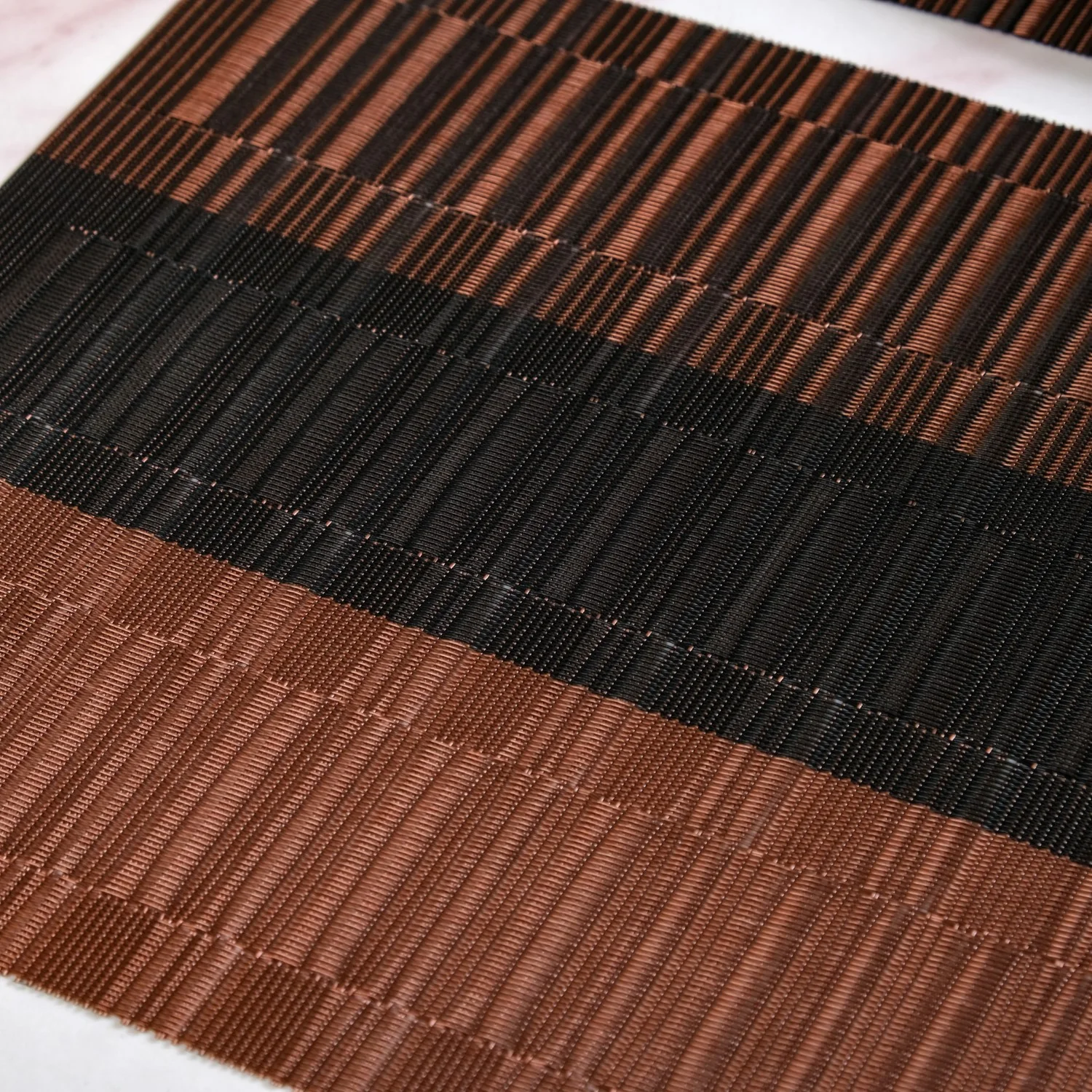 Brown Textured Mat Set Of 6 - Image 6