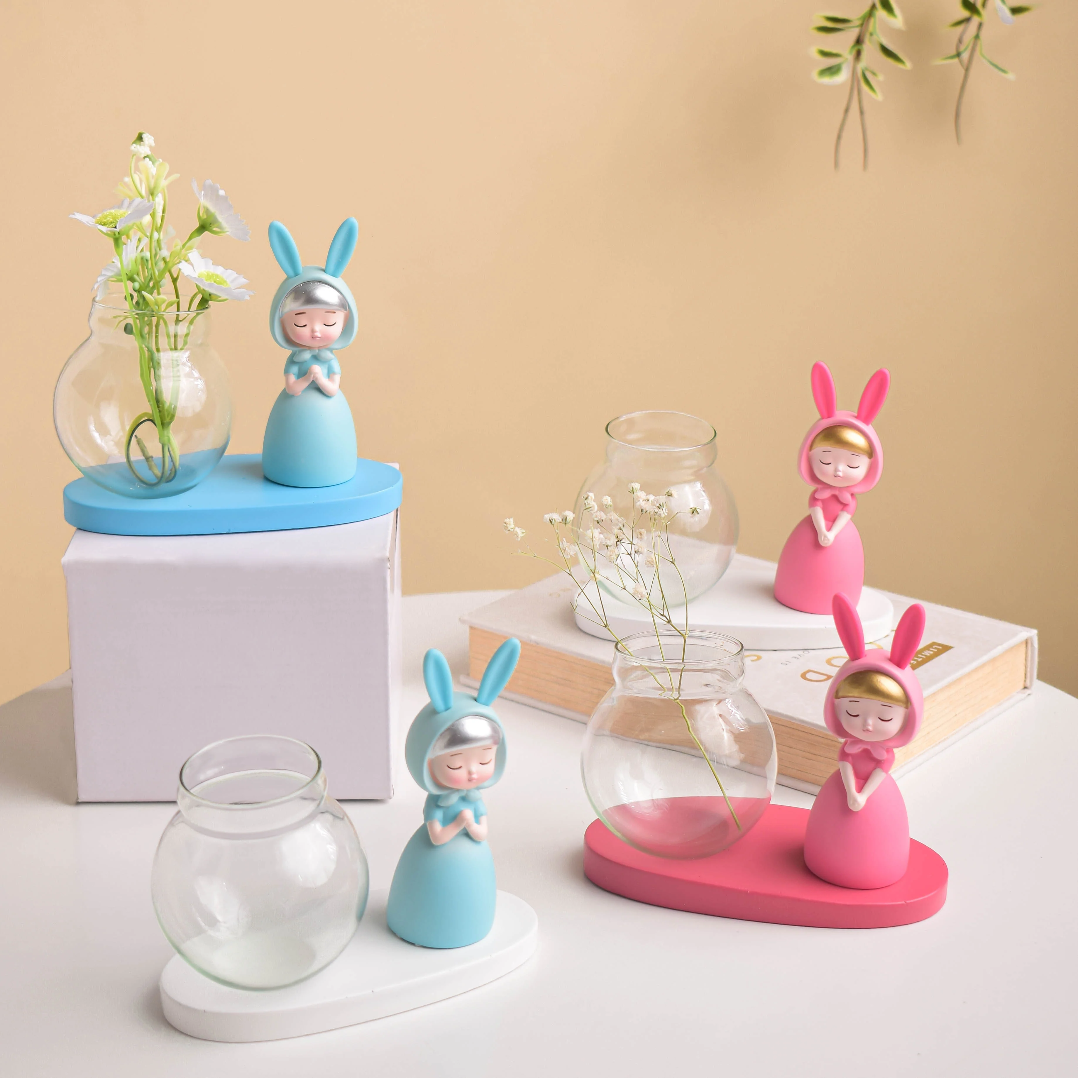Bunny Fairy Vase - Image 4