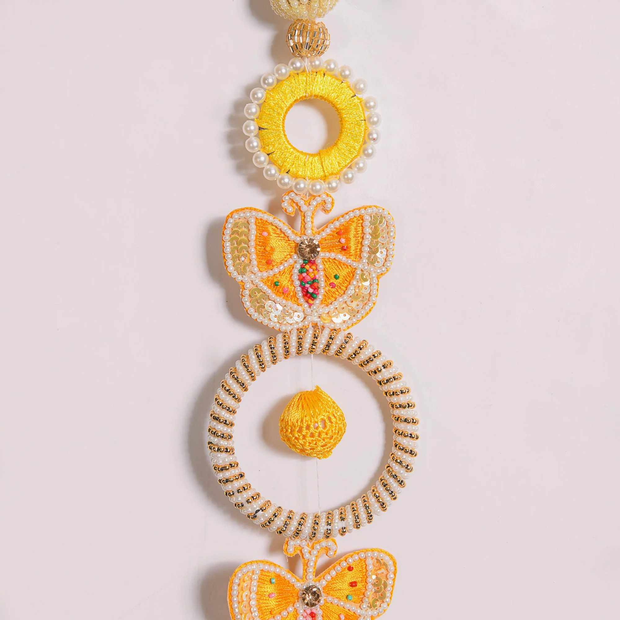 Butterfly Door Hanging Set of 2 Yellow - Image 5