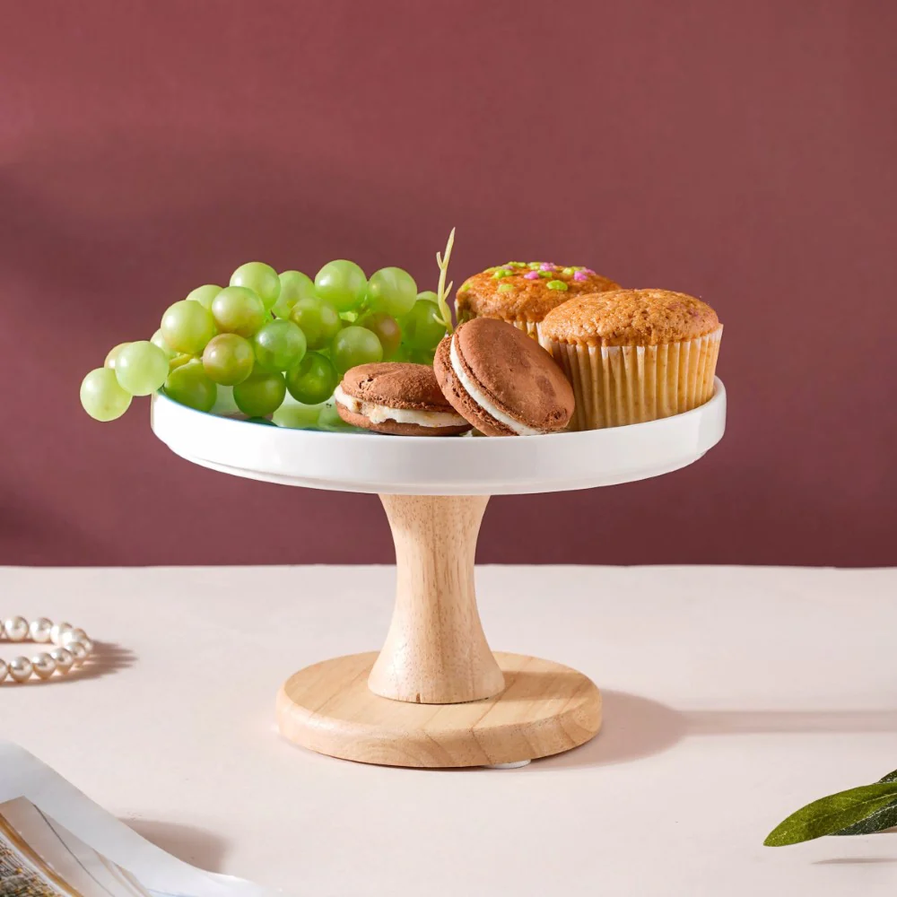 Cake Stand Blue And White 7.5 Inch - Image 5