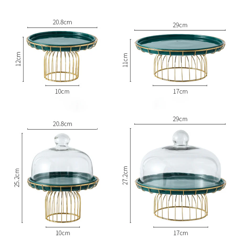 Cake Stand With Lid 8 inch - Image 7