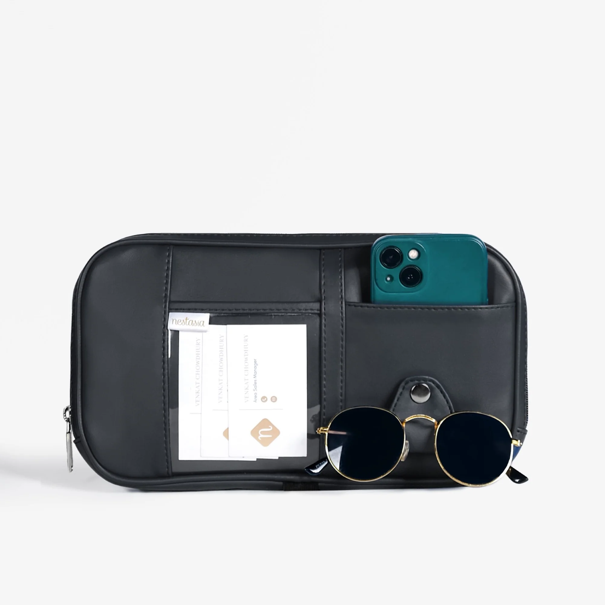 Car Visor Organizer Black - Image 7