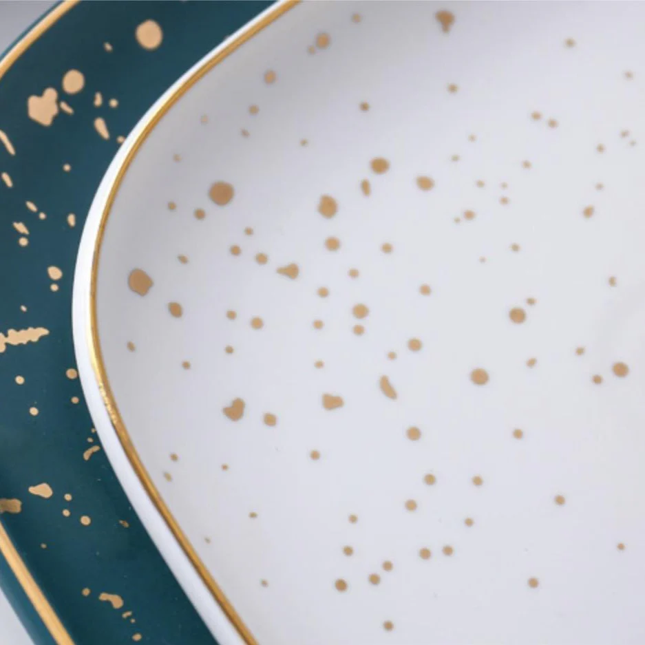 Cara White Salad Plate - Image 5