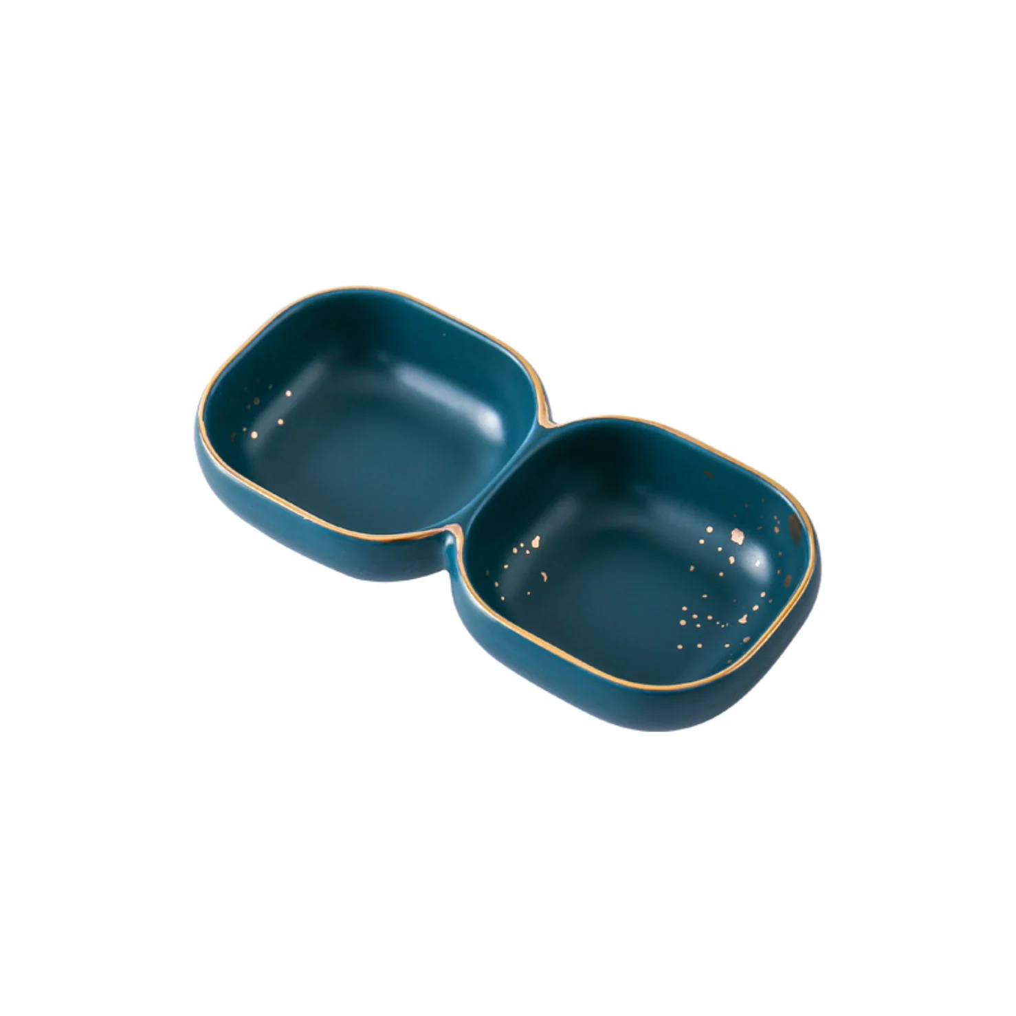 CARA 2 part bowl - midnight green - Image 4