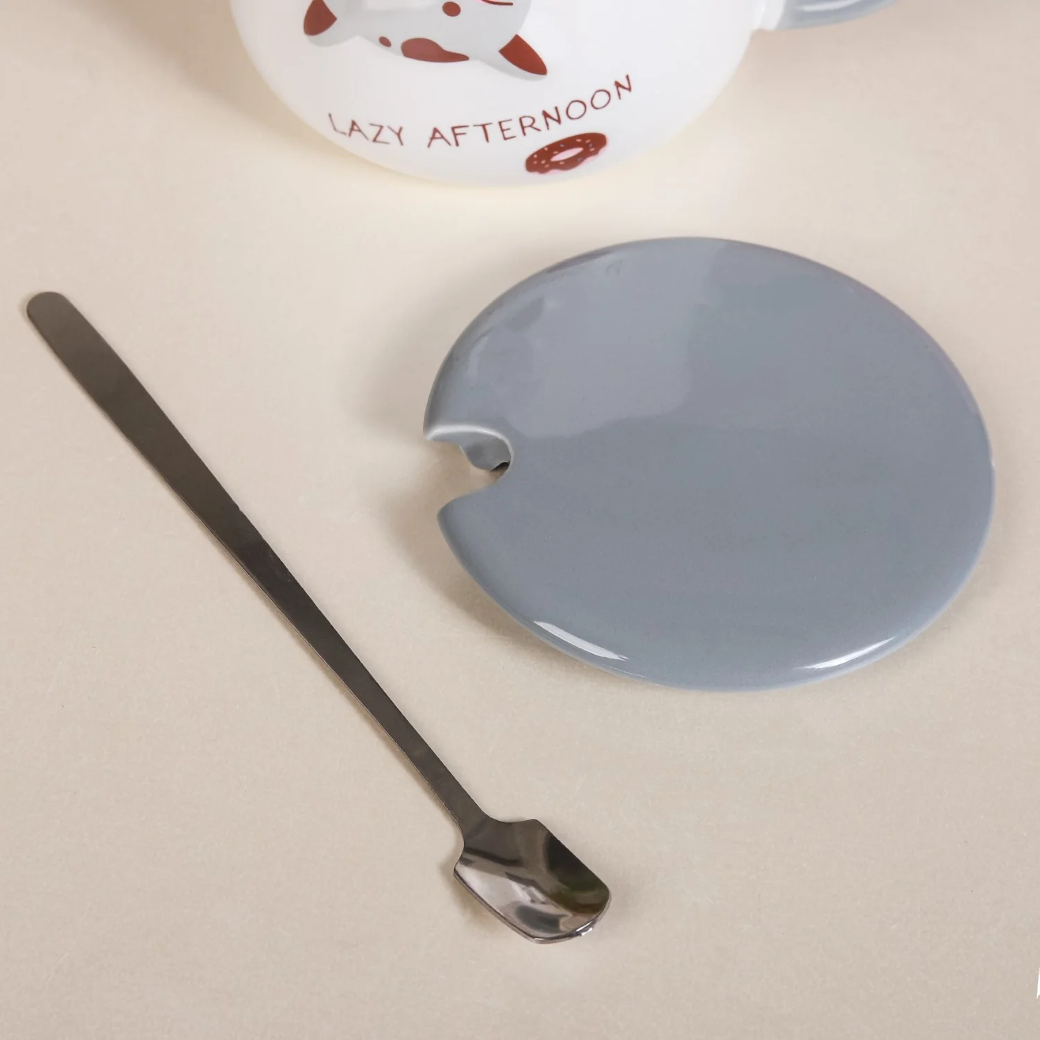 Cartoon Mug With Lid - Image 14