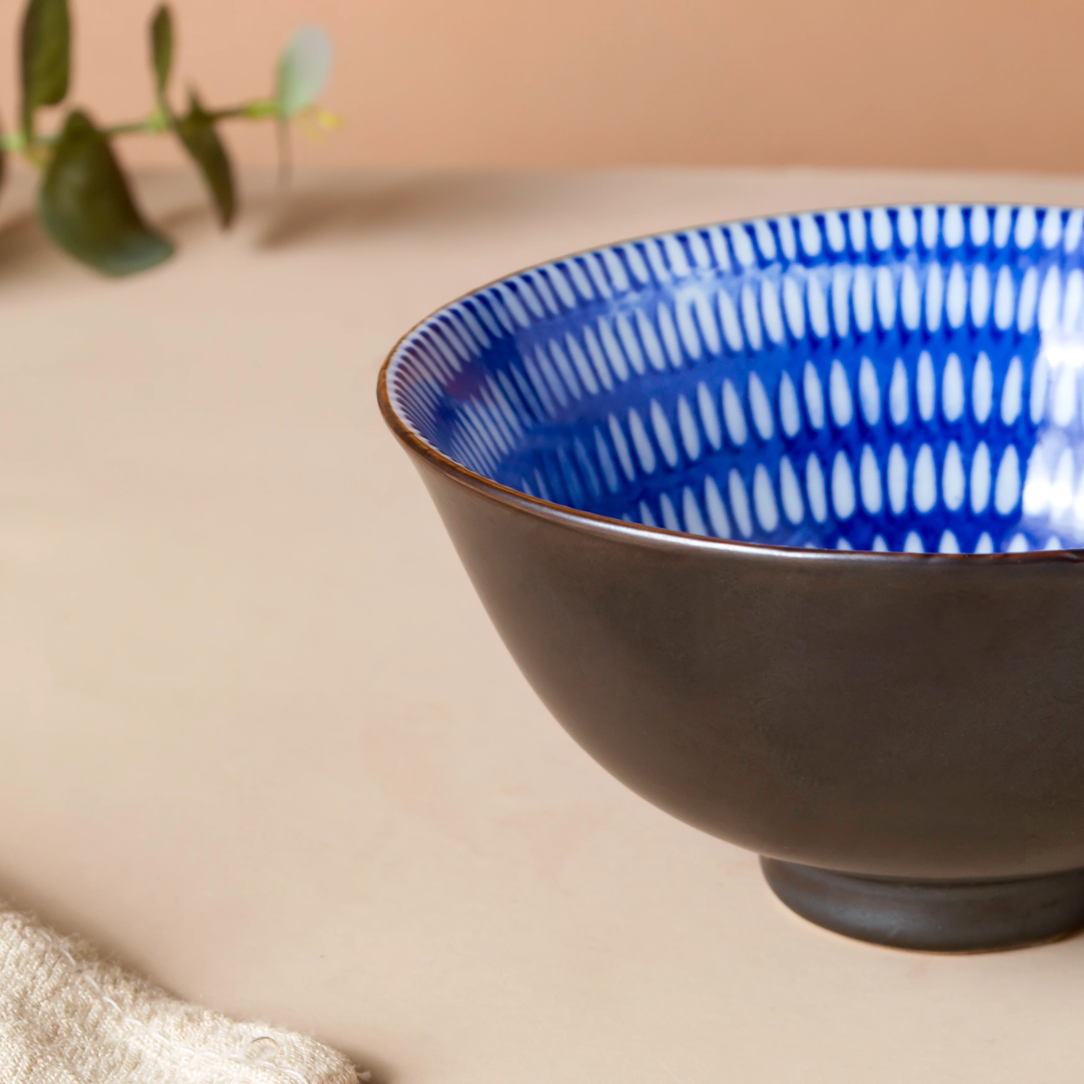 Caspian Cobalt Blue Soup Bowl 200ml - Image 7