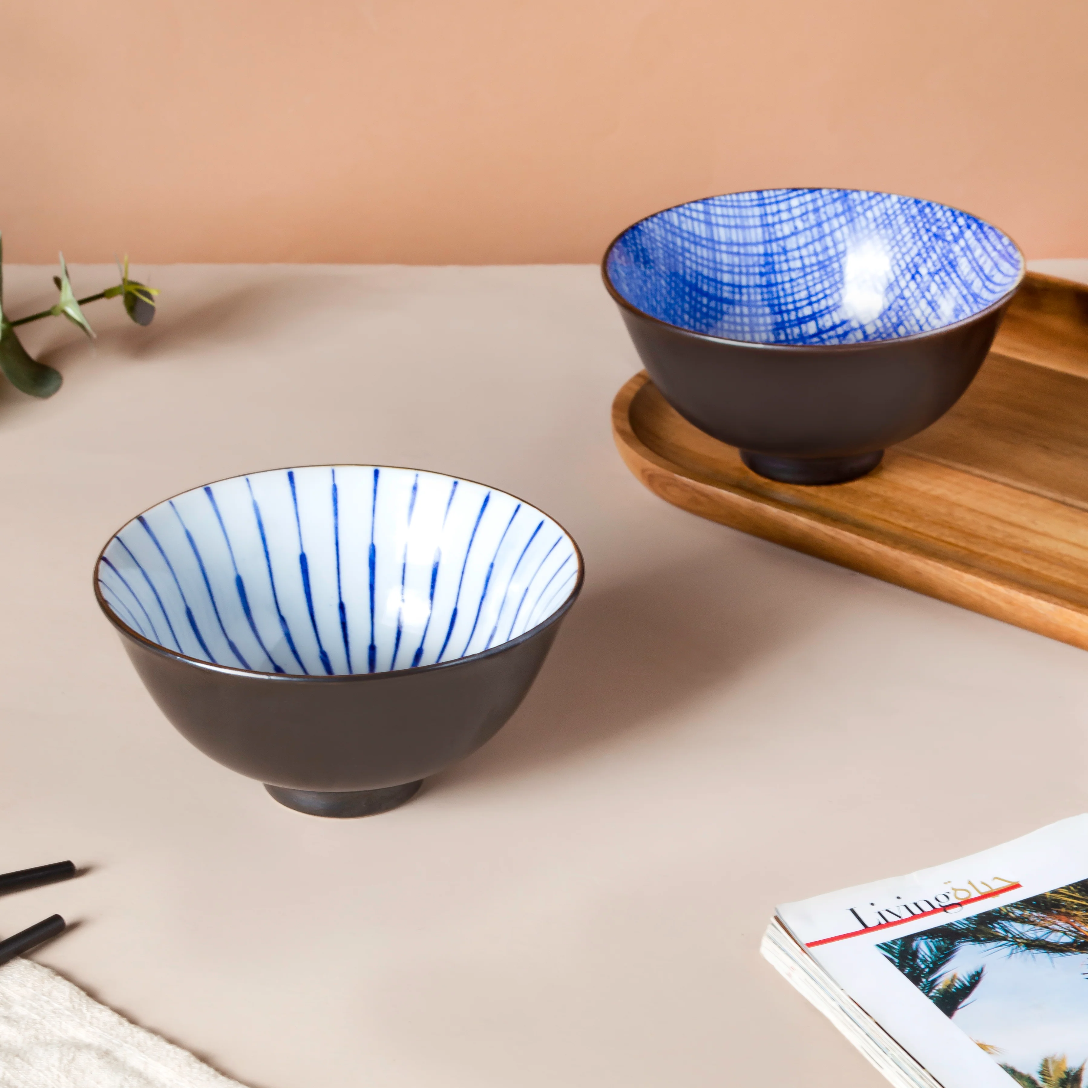 Caspian Cobalt Soup Bowl Blue 200ml - Image 9