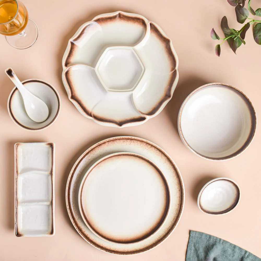 Cavern Clay 34 Piece Dinner Set For 6 - Image 3