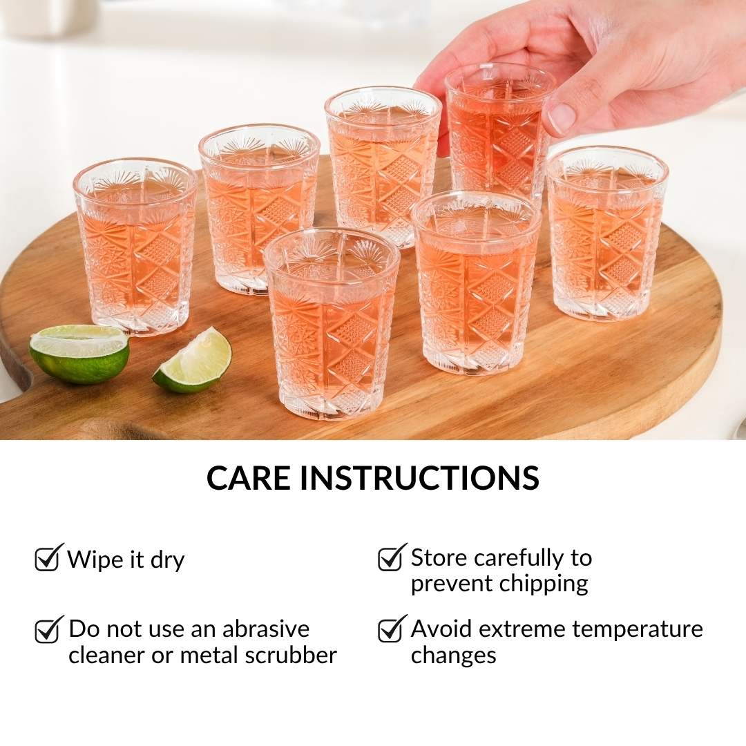Celestial Cut Glass Shot Glass Set Of 12 55ml - Image 6