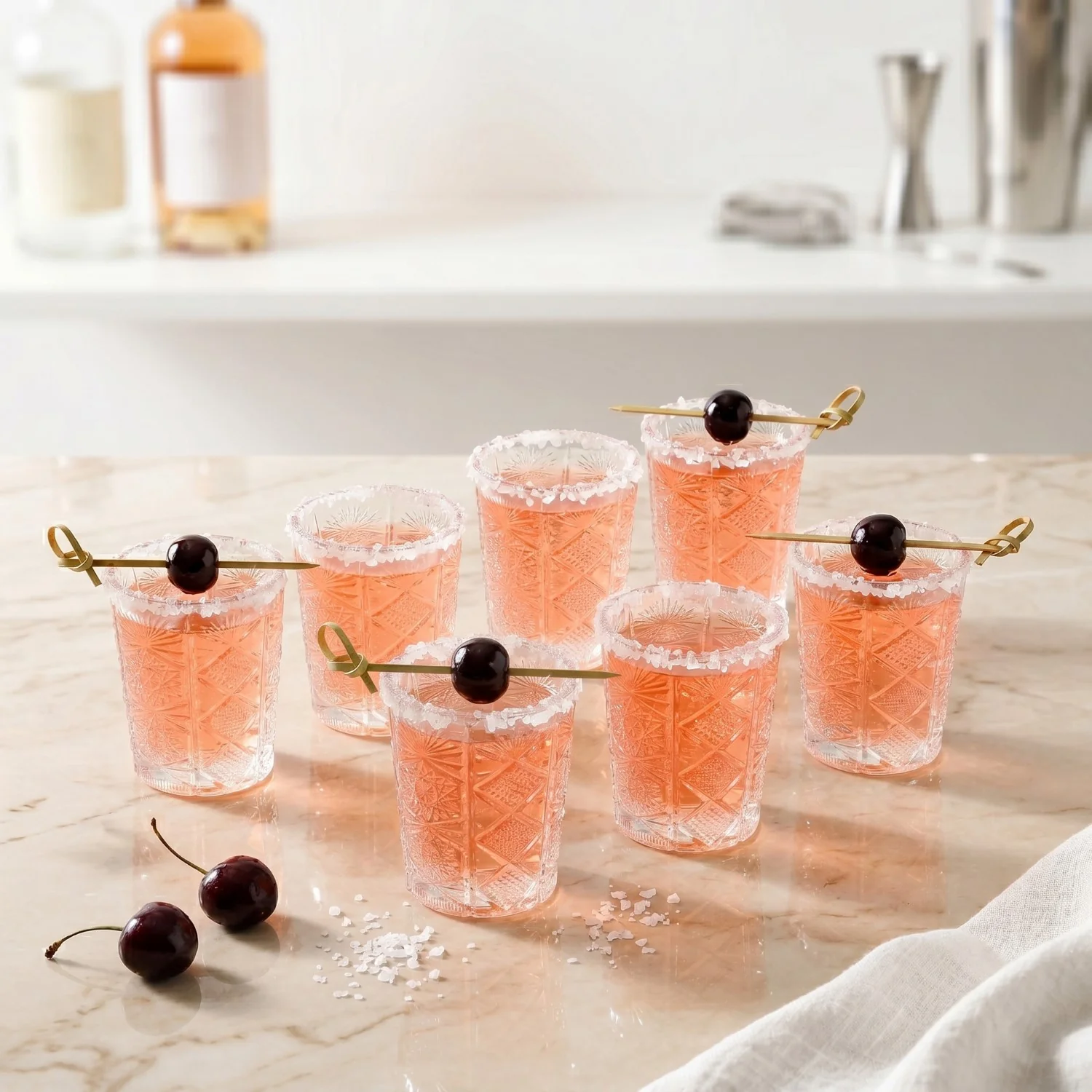 Celestial Cut Glass Shot Glass Set Of 12 55ml - Image 7