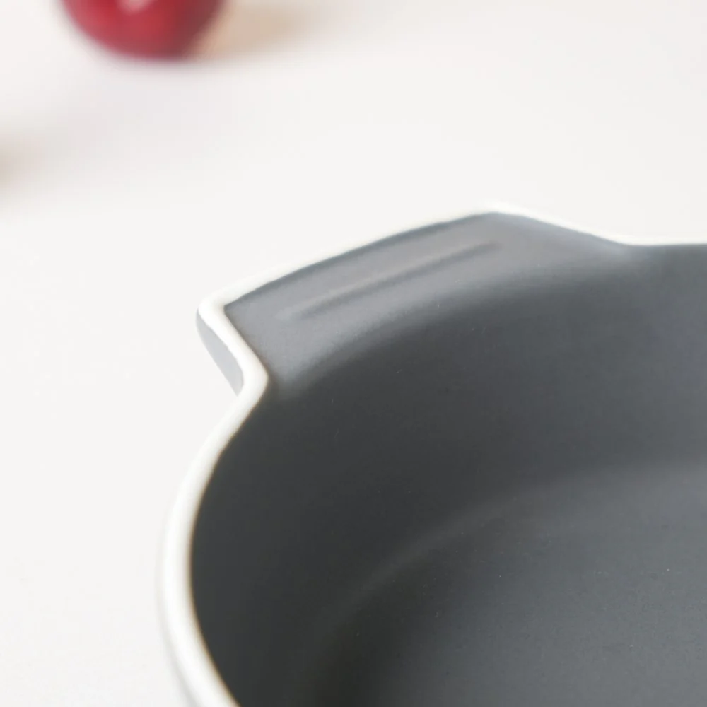 Ceramic Baking Pot Grey Small 400ml - Image 6