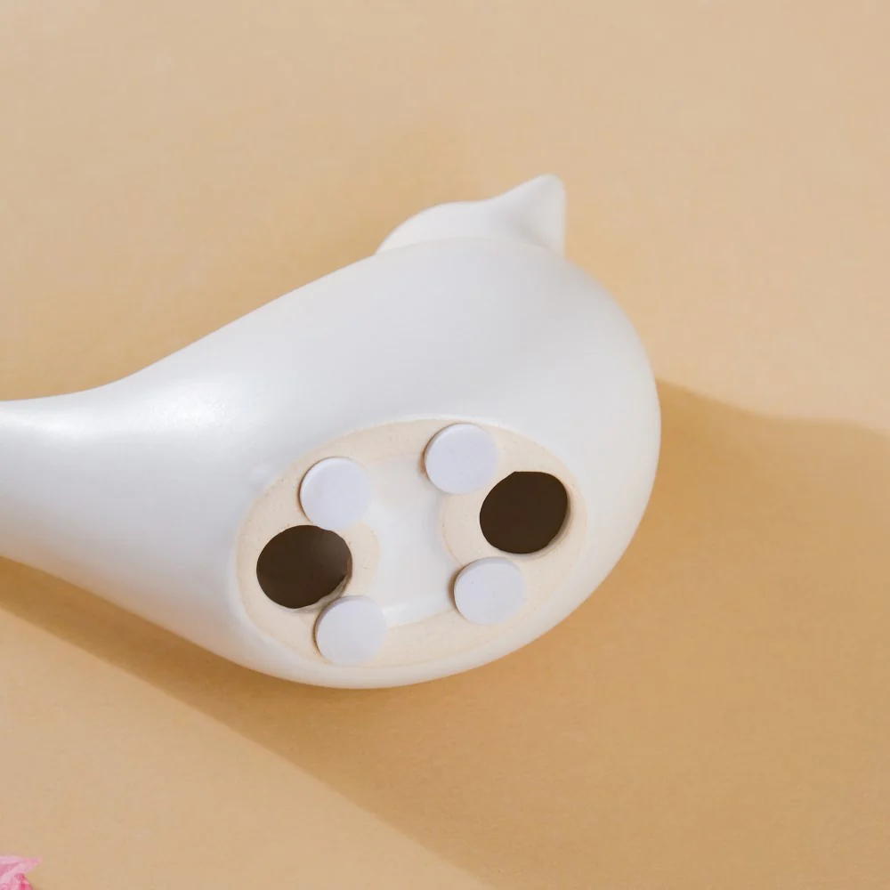 Ceramic Bird Showpiece White Set Of 2 - Image 7