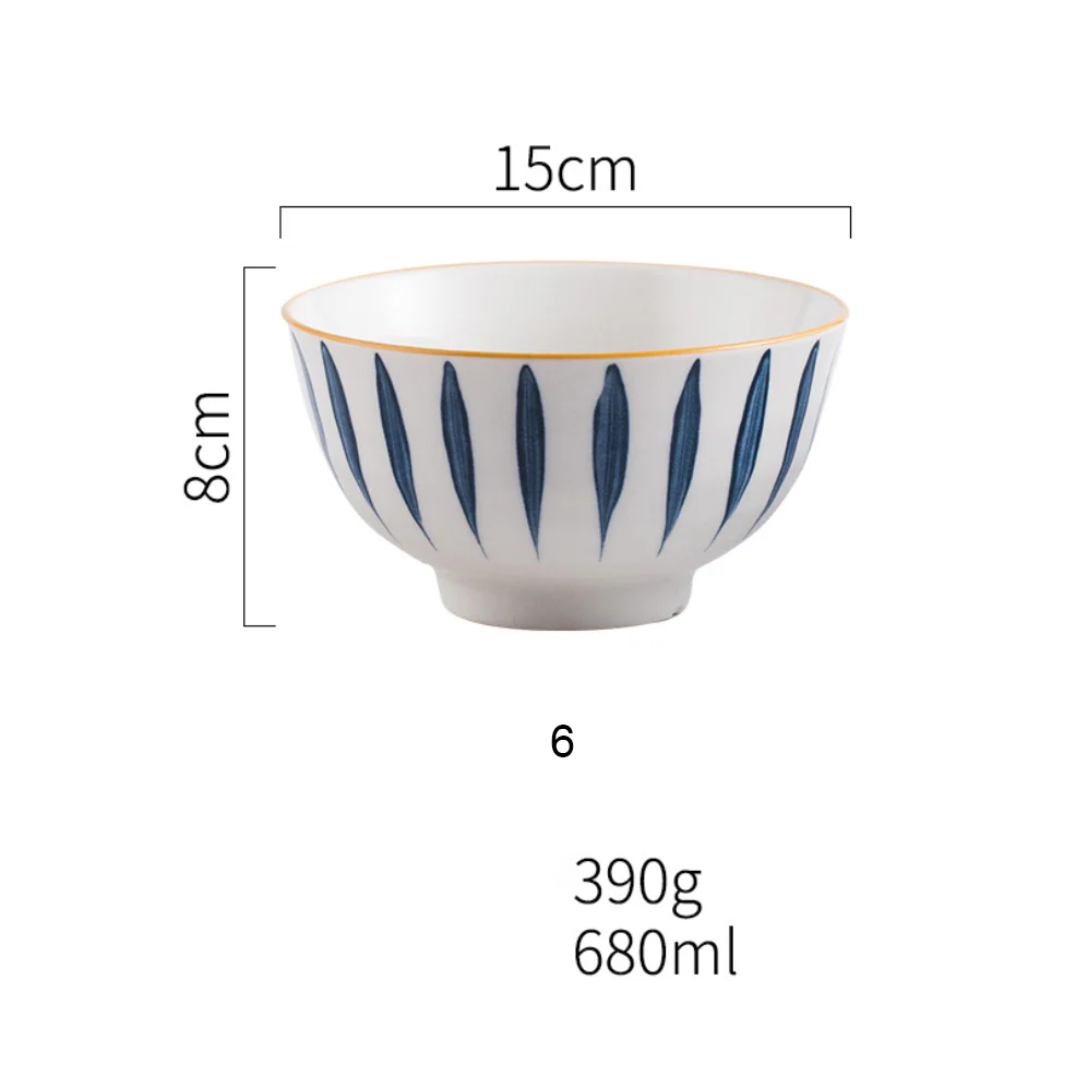 Ceramic Bowls Nitori 680 ml - Image 28
