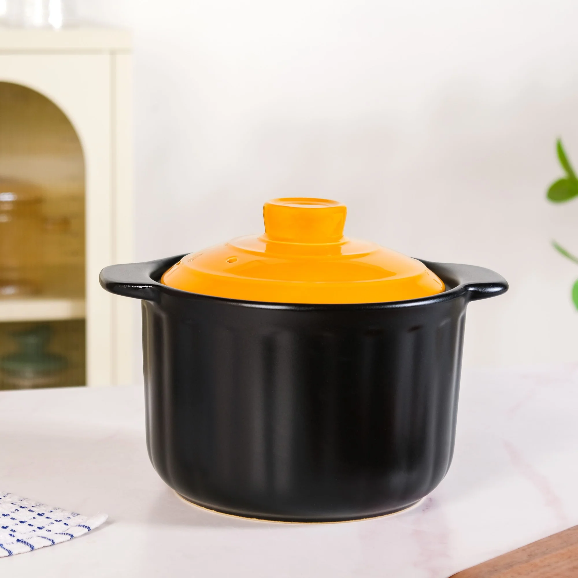 Ceramic Braising Cookpot 3800ml