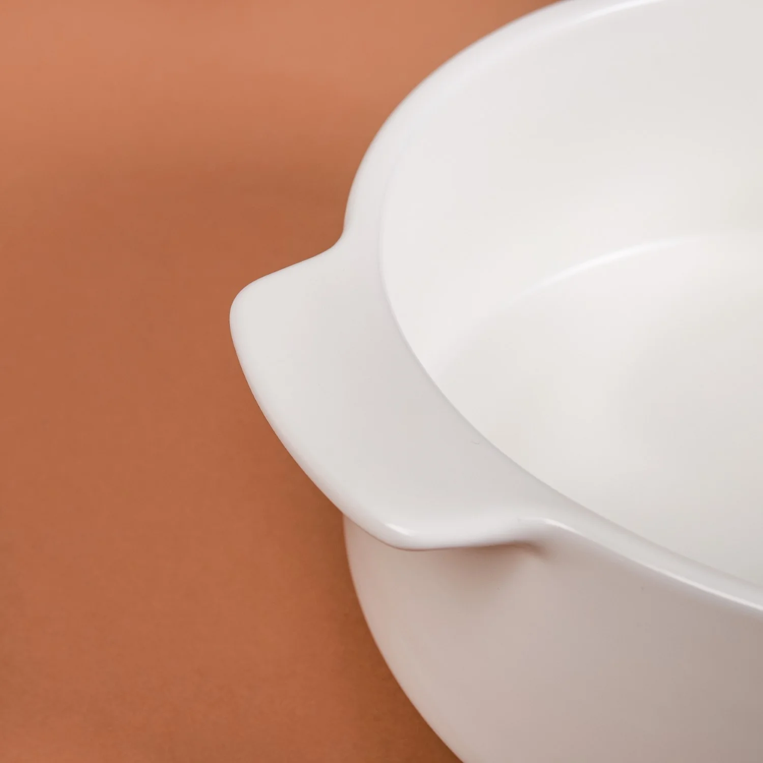 Ceramic Casserole Pots White 2 L - Image 5