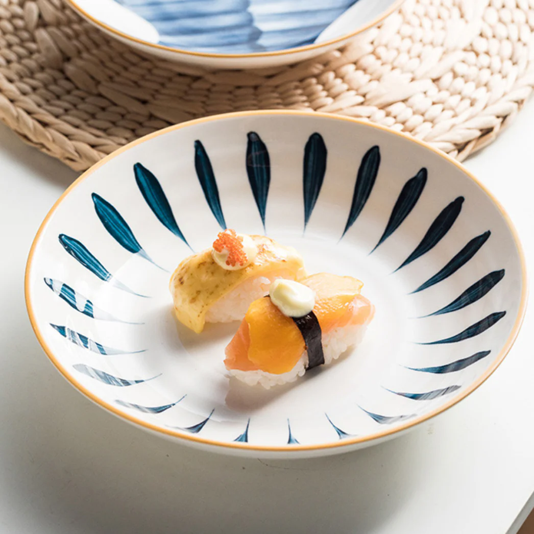 Nitori Ceramic Deep Plate Large 8inch - Image 8