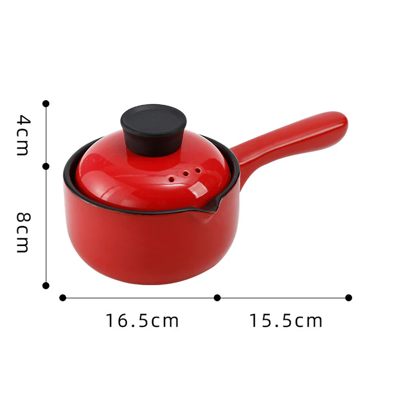 Ceramic Pot With Lid And Handle - Image 12