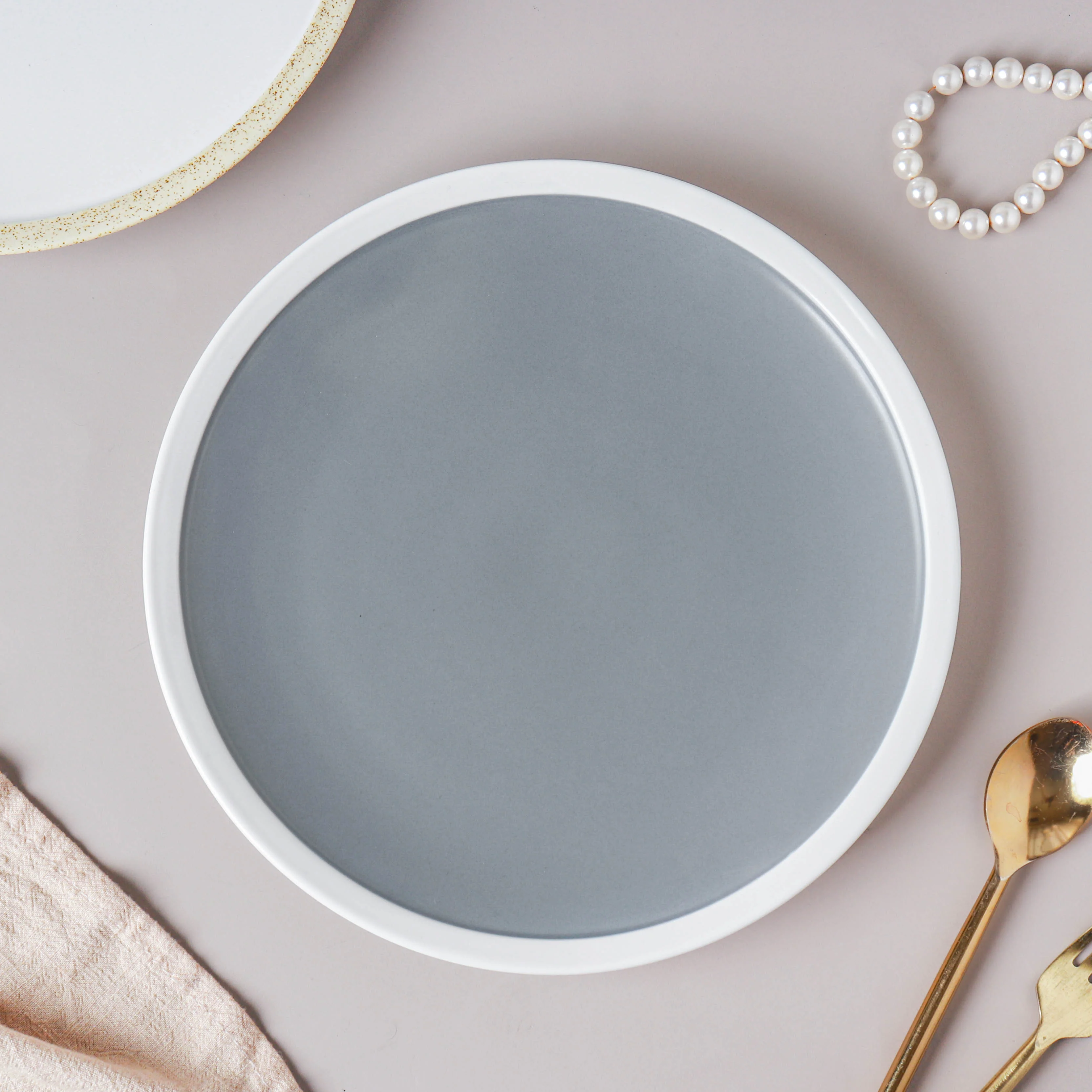 Ceramic Round Dinner Plate - Image 9