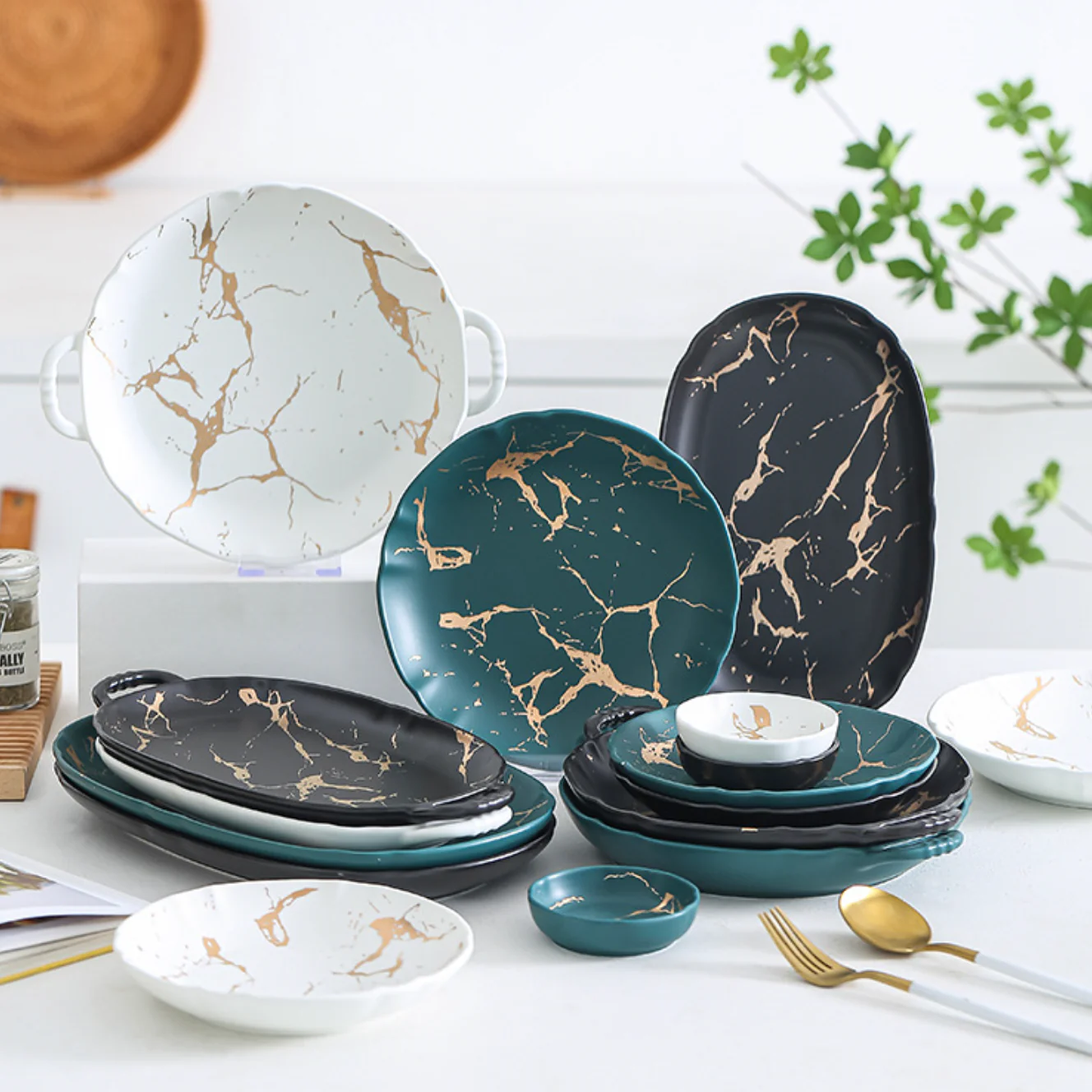 Ceramic Salad Plate