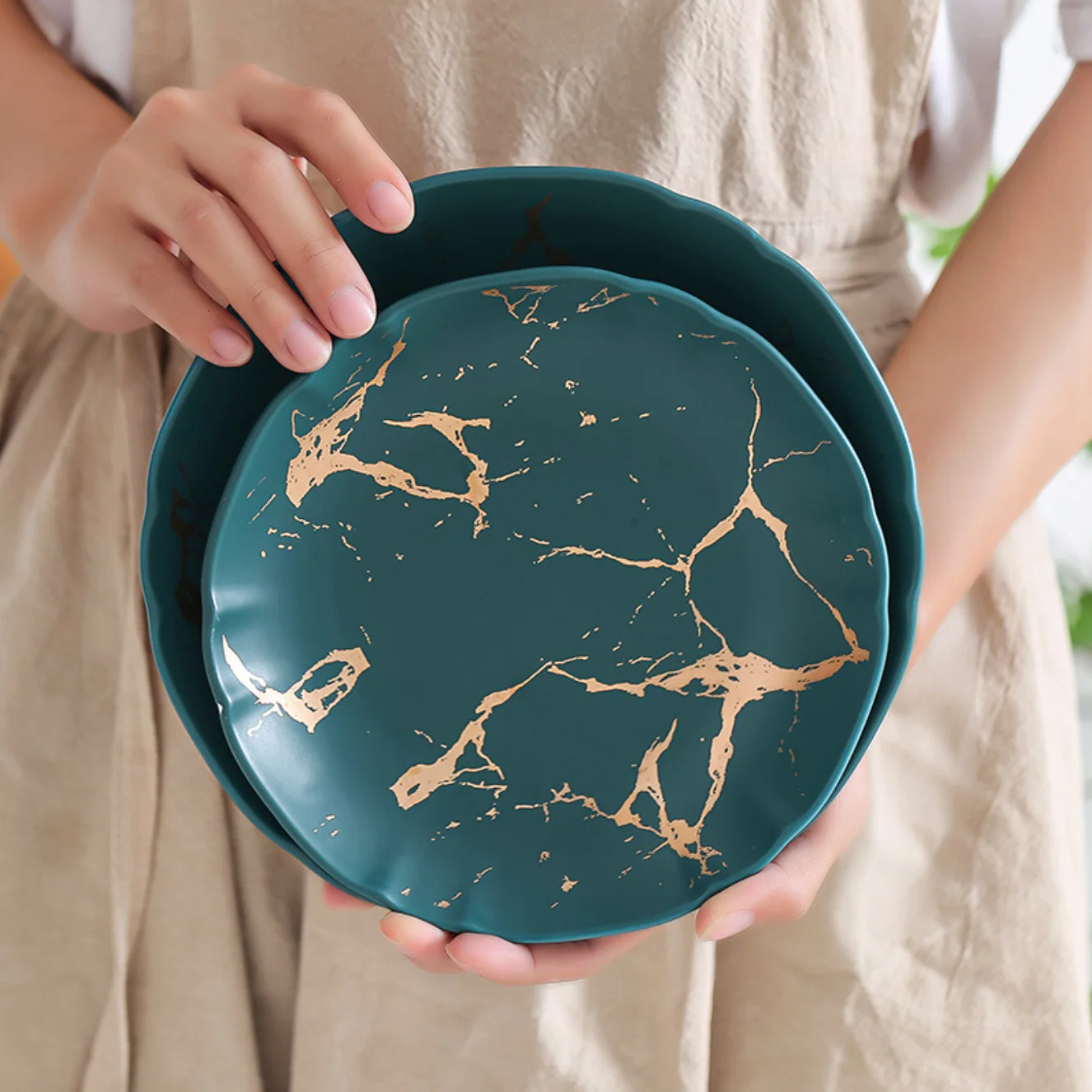 Ceramic Salad Plate - Image 2