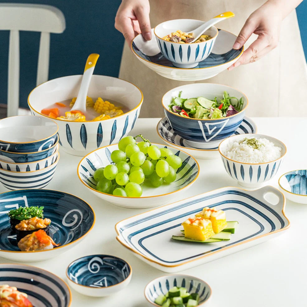 Ceramic Serving Bowls Nitori 1600 ml - Image 17