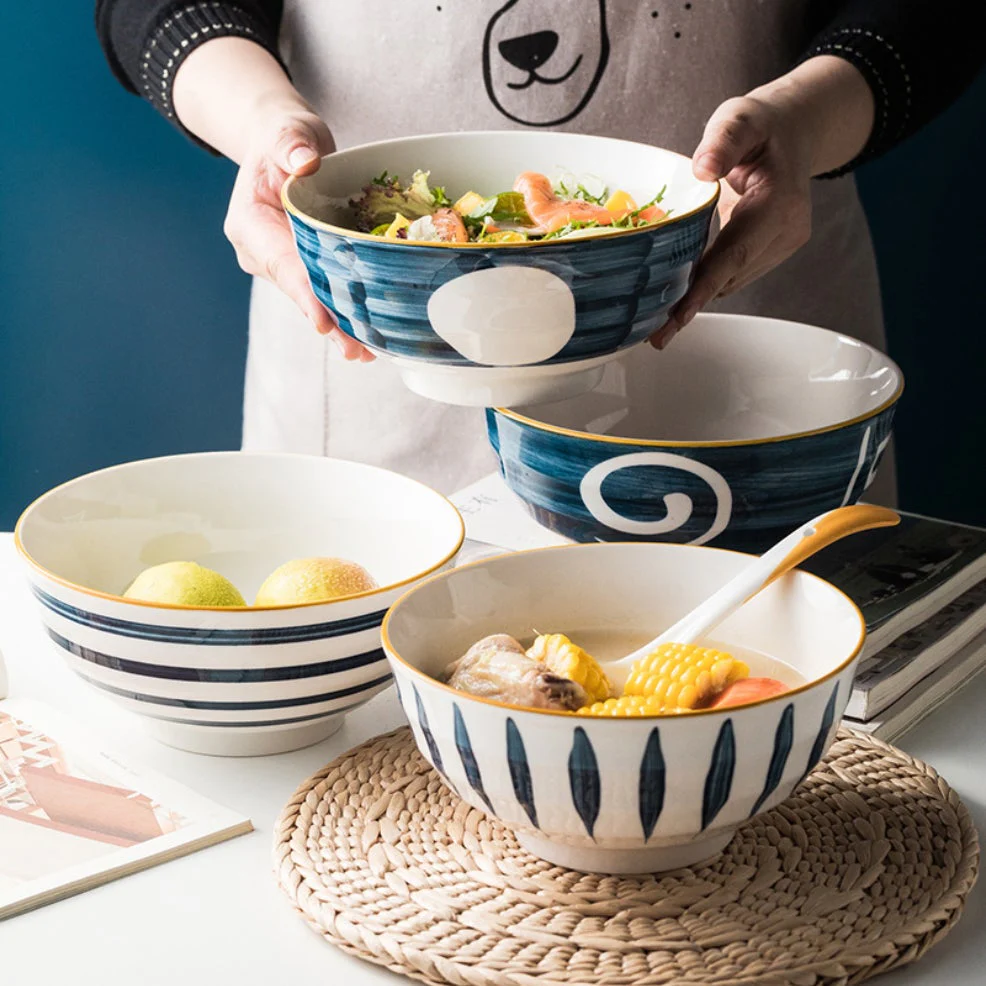 Ceramic Serving Bowls Nitori 1600 ml - Image 2