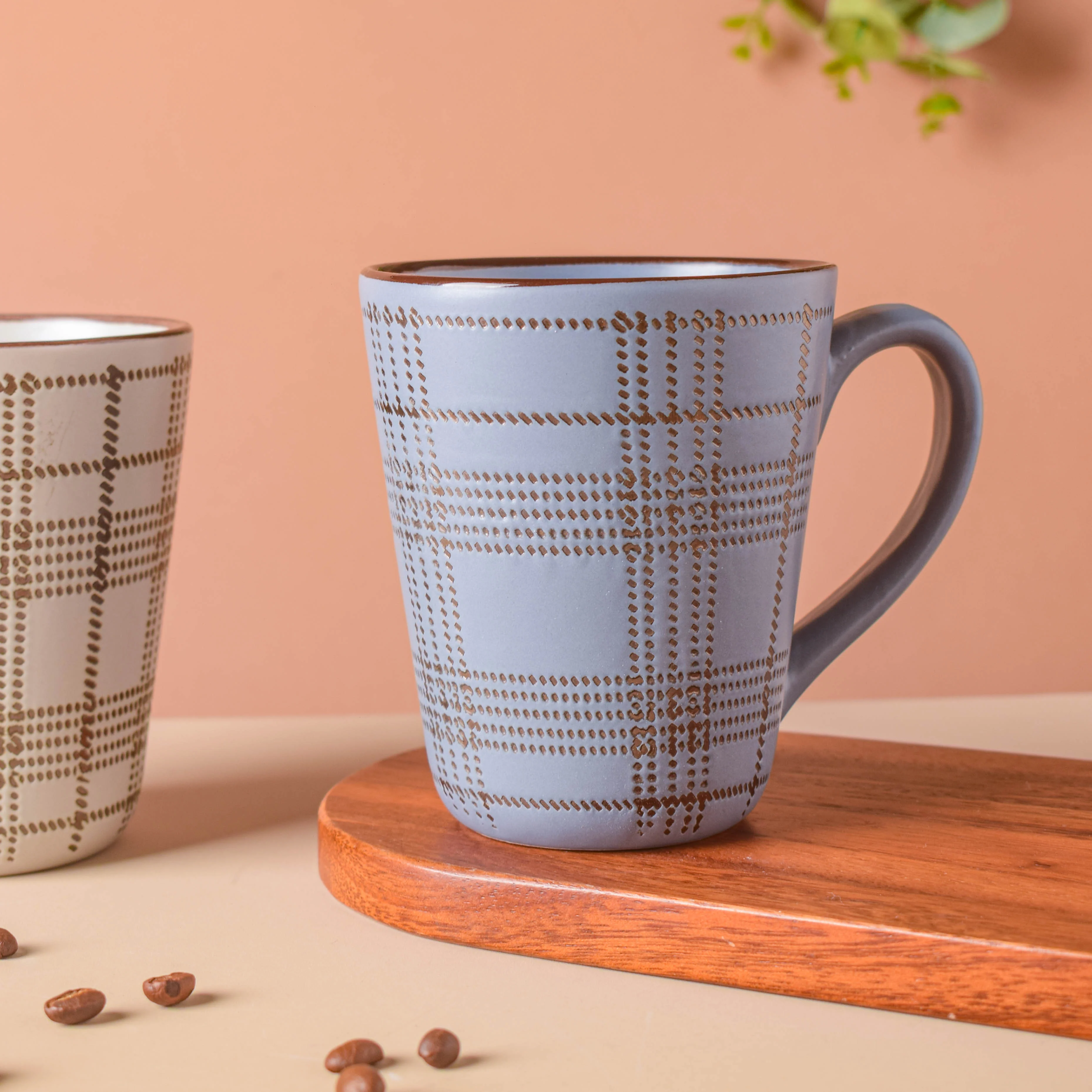 Checkered Formal Coffee Mug - Image 7