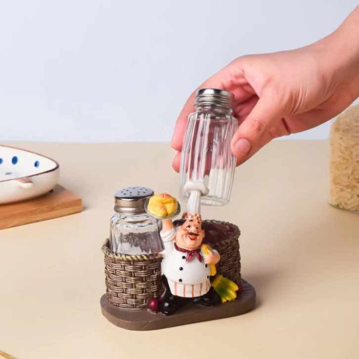 Chef Salt and Pepper Jars - Image 2