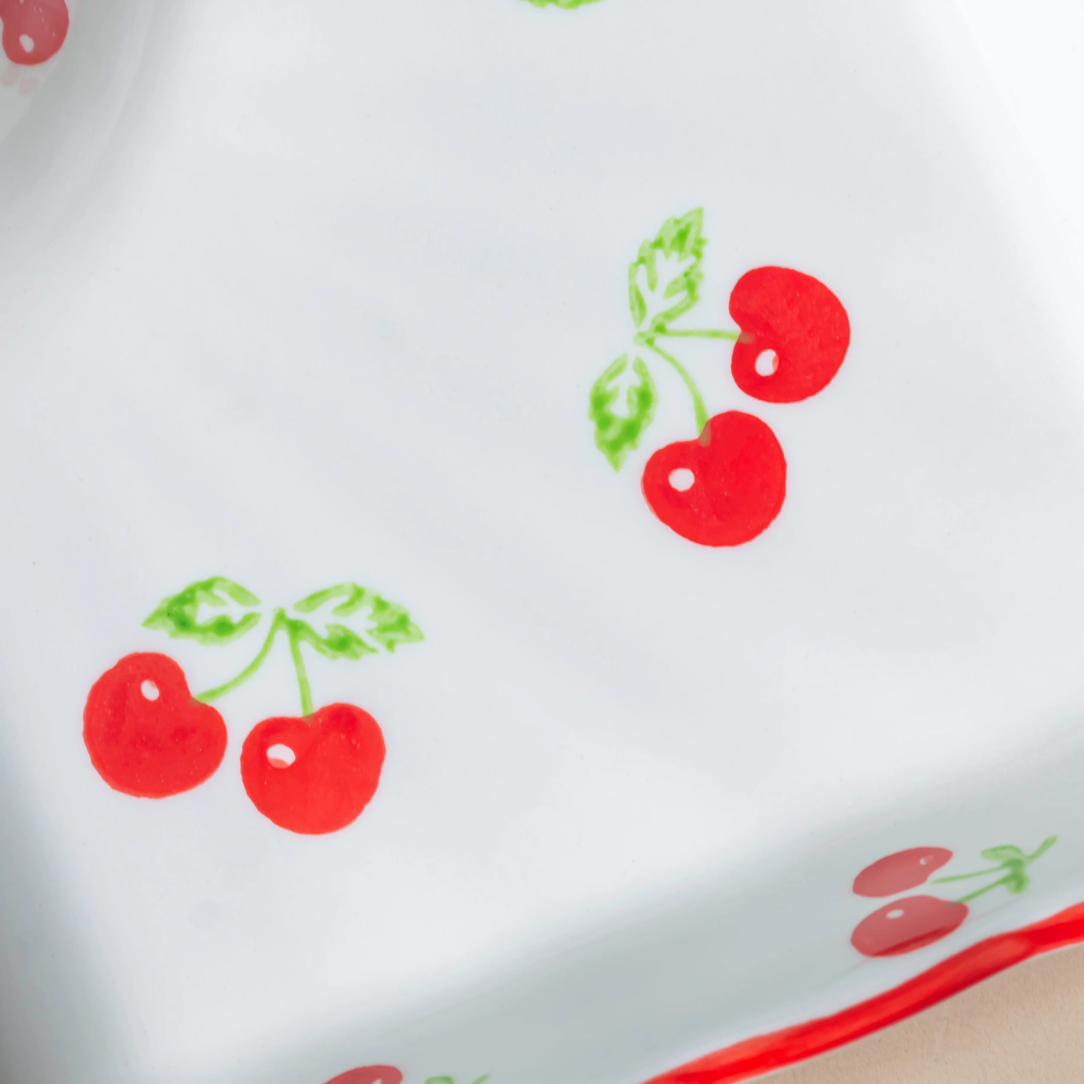 Cherry On Top Sectioned Plate Red - Image 7
