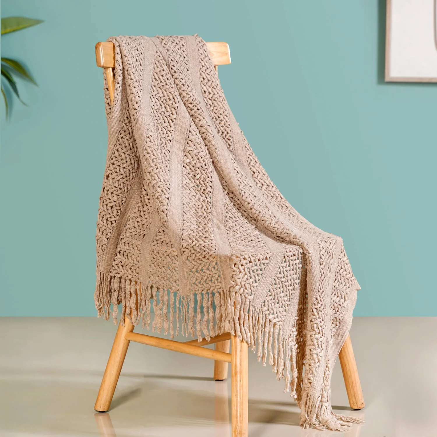 Chestnut Soft Couch Throw