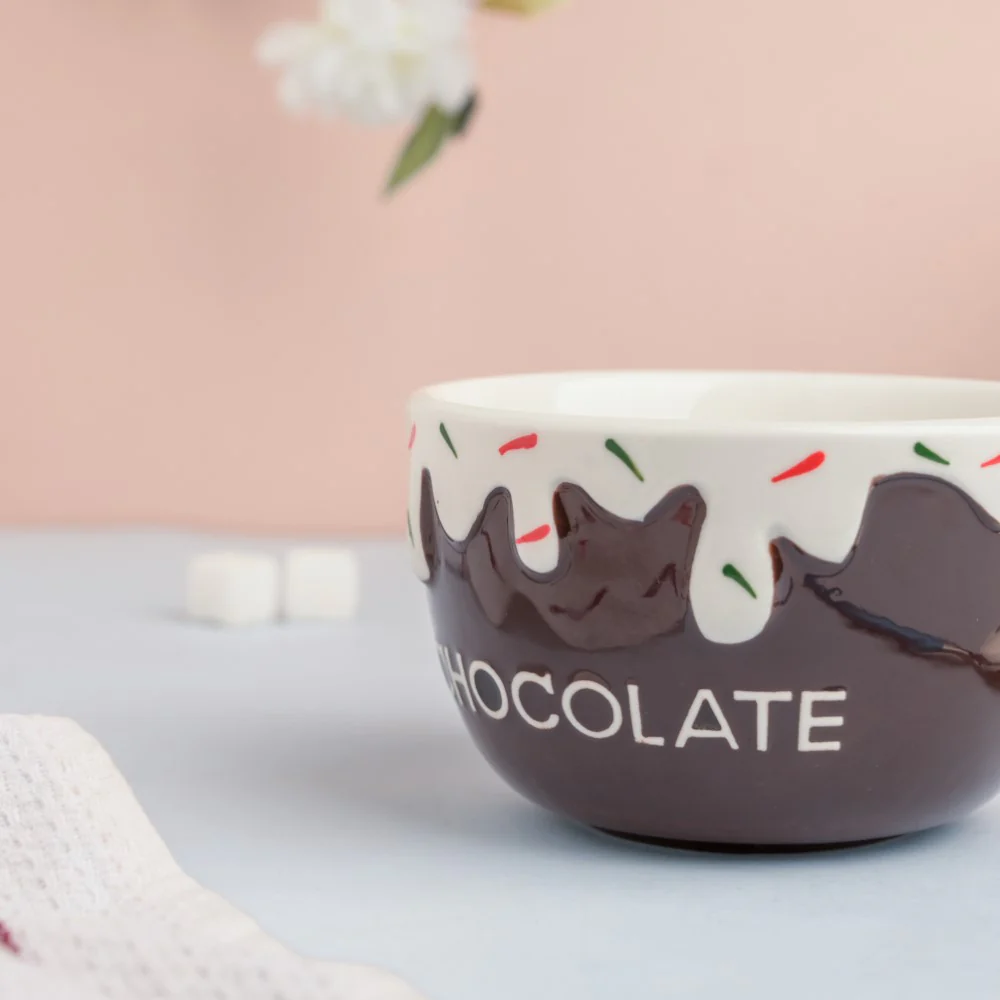 Chocolate Side Bowl Brown 400 ml - Image 5