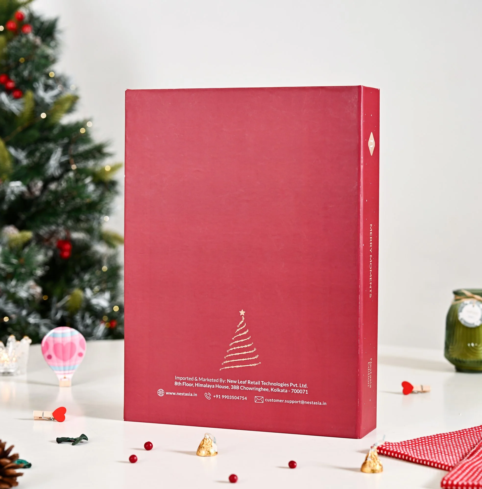 Christmas Advent Calendar Gift Box With 12 Gifts - Image 7