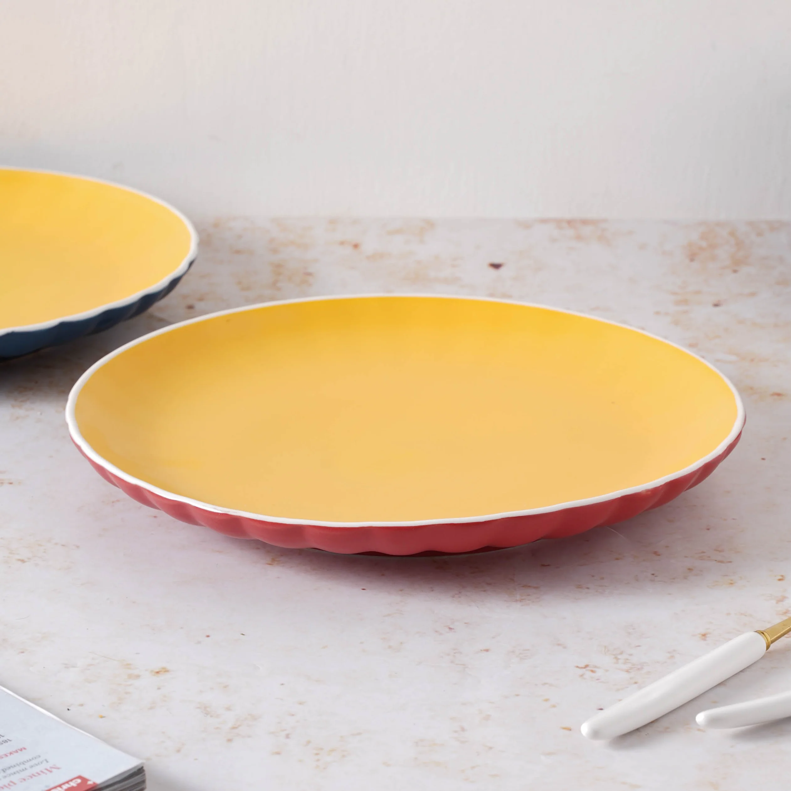 Chrome Dinner Plate 9.5 Inch - Image 14