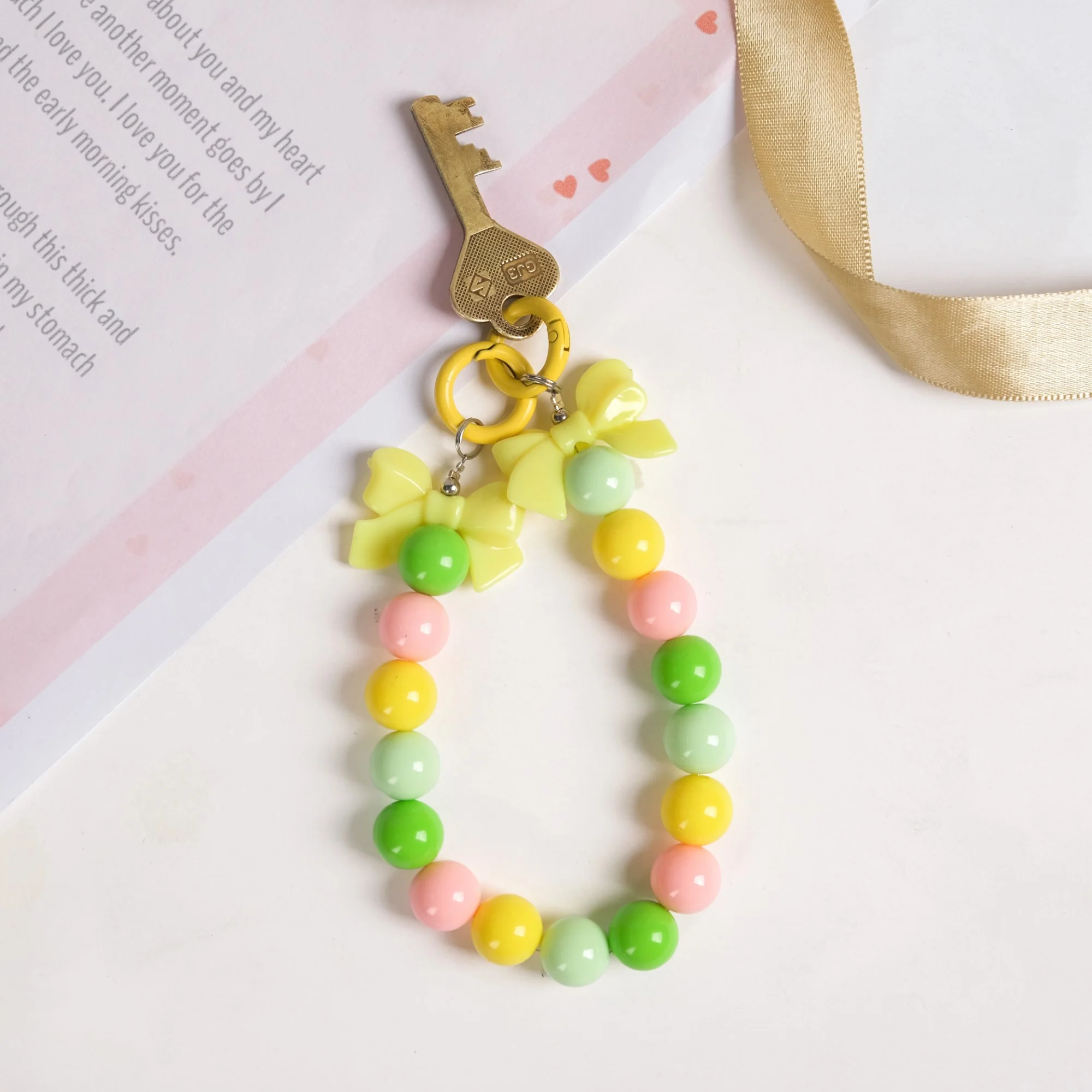 Citrus Pop Dual Clasp Keychain - Image 3