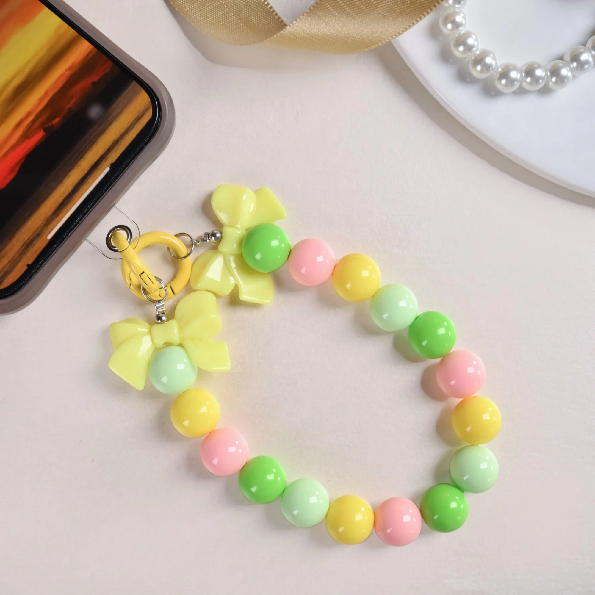 Citrus Pop Dual Clasp Keychain - Image 7