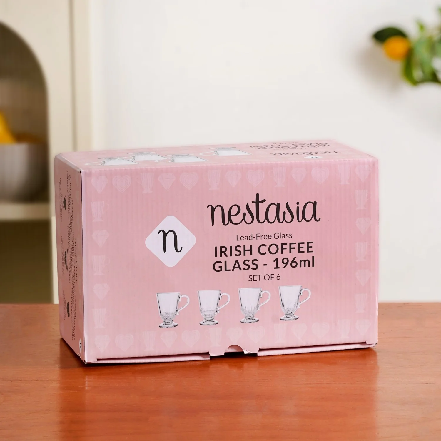 Classic Irish Coffee Glass Set Of 6 196ml - Image 9