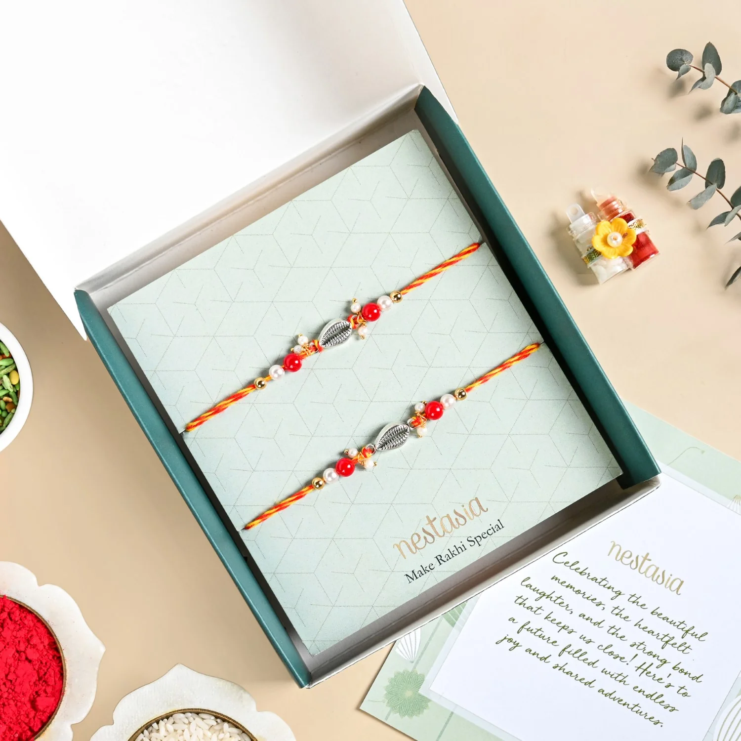 Classic Mauli Rakhi Gift Set - Image 6