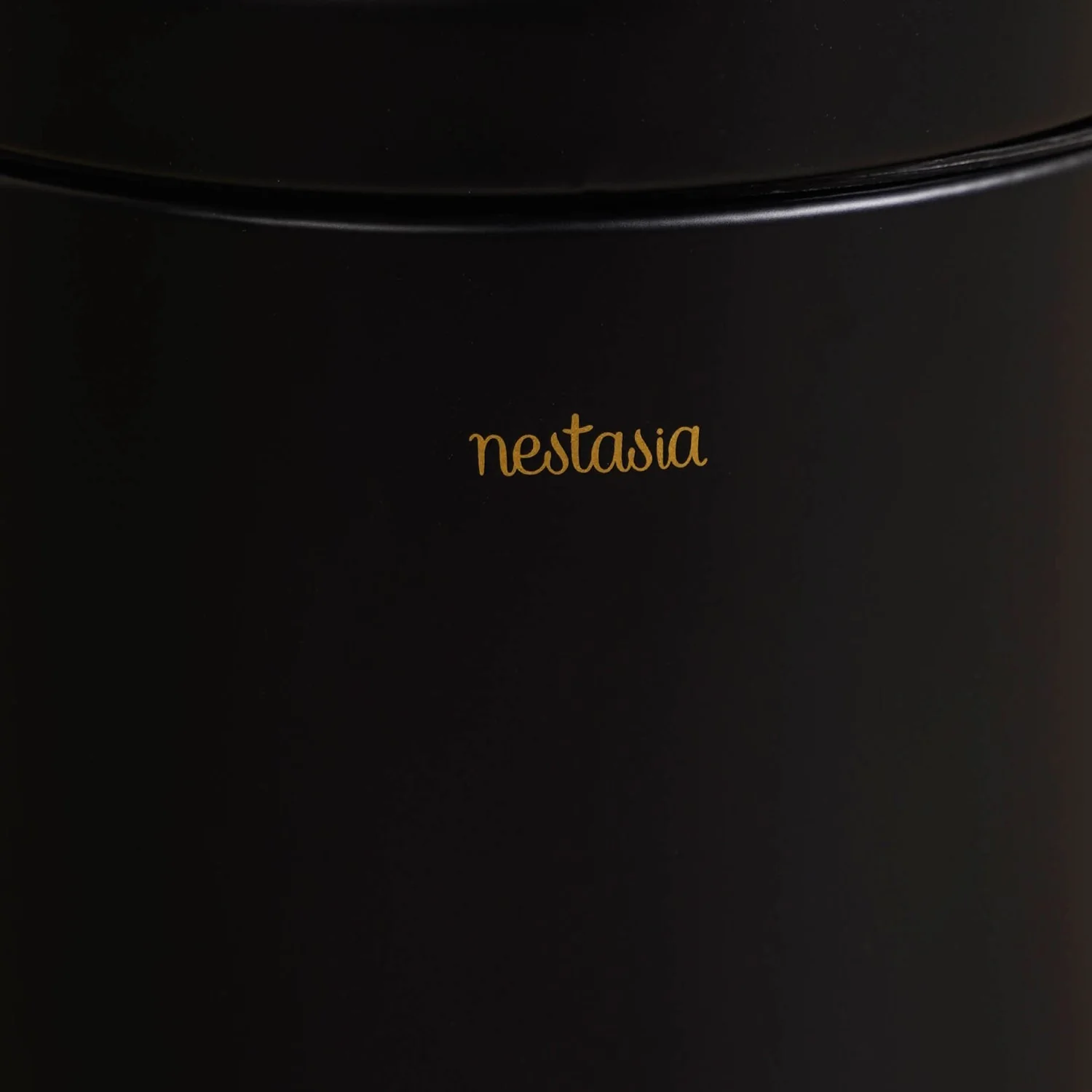 Clean Curve Dustbin With Removable Bucket Black 3000ml - Image 6