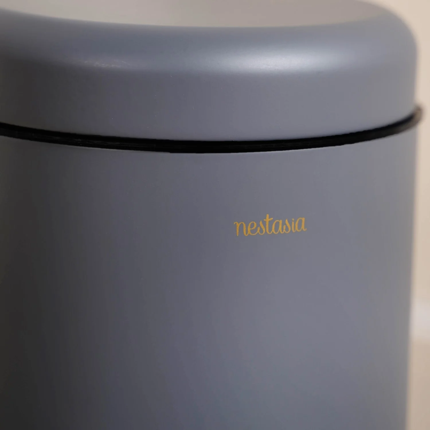 Clean Curve Dustbin With Removable Bucket Grey 3000ml - Image 7